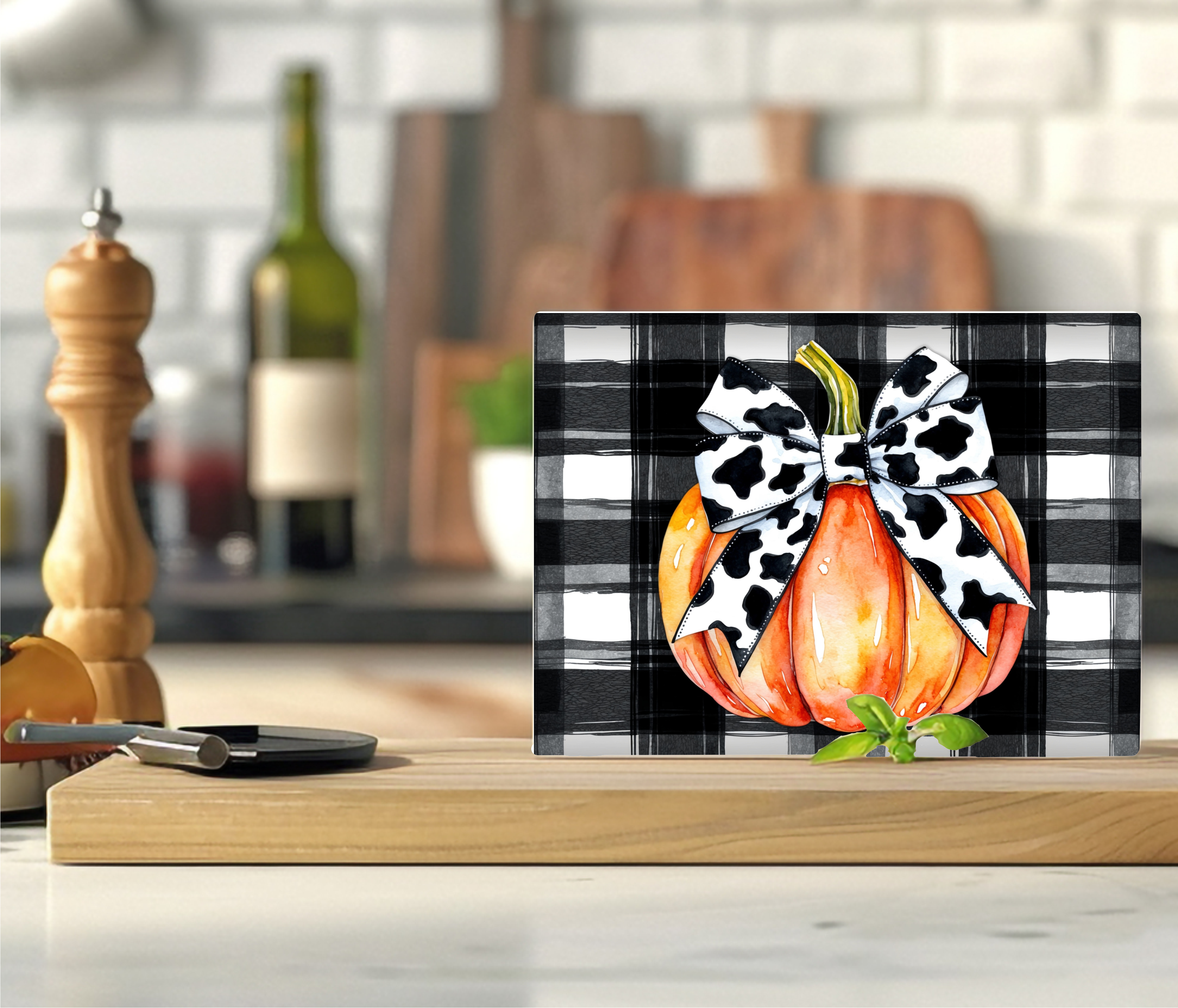 Autumn Pumpkin - Cutting Board - Sublimation Transfer
