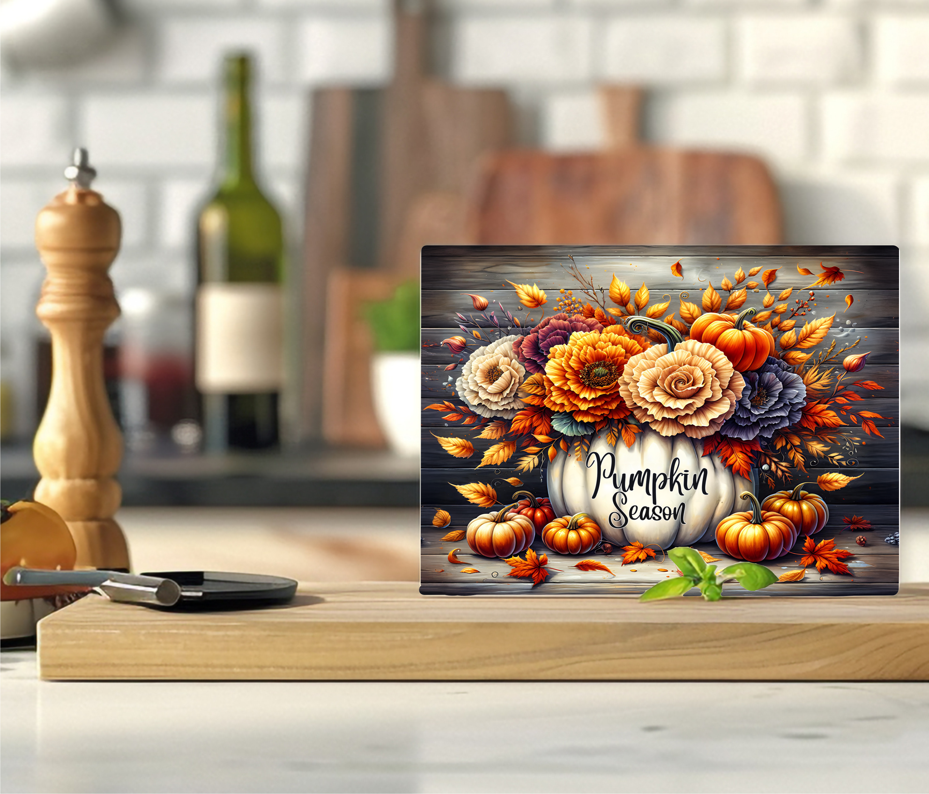 Pumpkin Season - Cutting Board - Sublimation Transfer