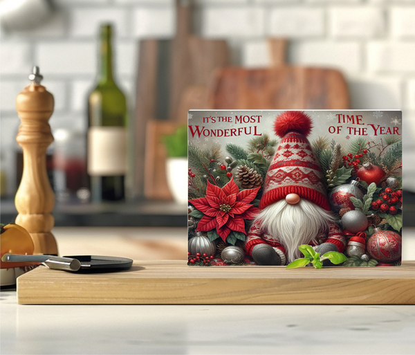 It's The Most Wonderful Time Of The Year - Cutting Board - Sublimation Transfer