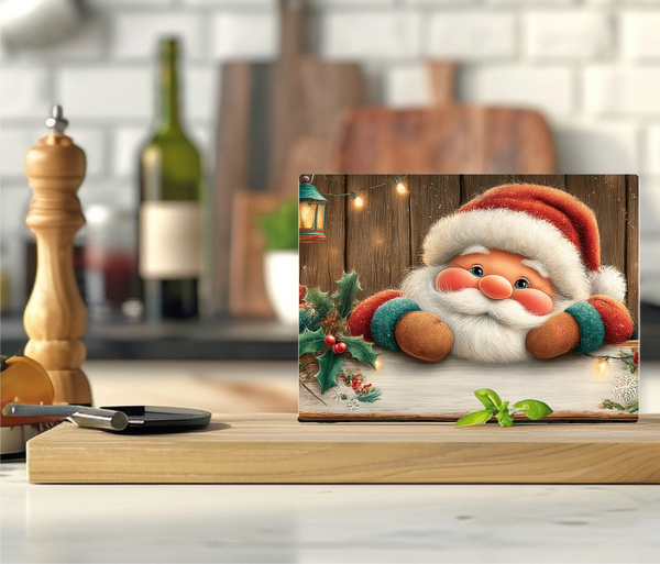 Santa - Cutting Board - Sublimation Transfer
