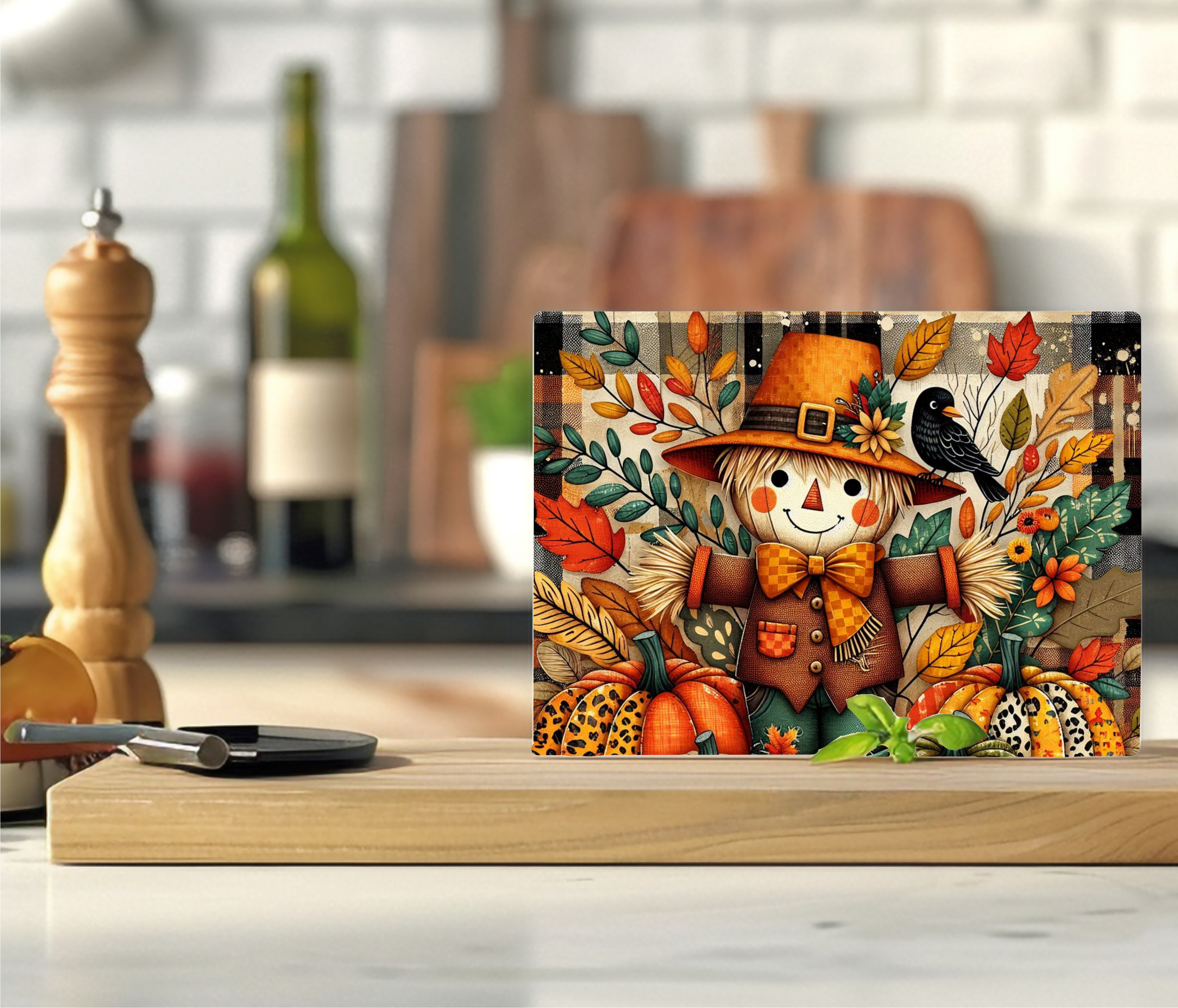 Scarecrow - Cutting Board - Sublimation Transfer