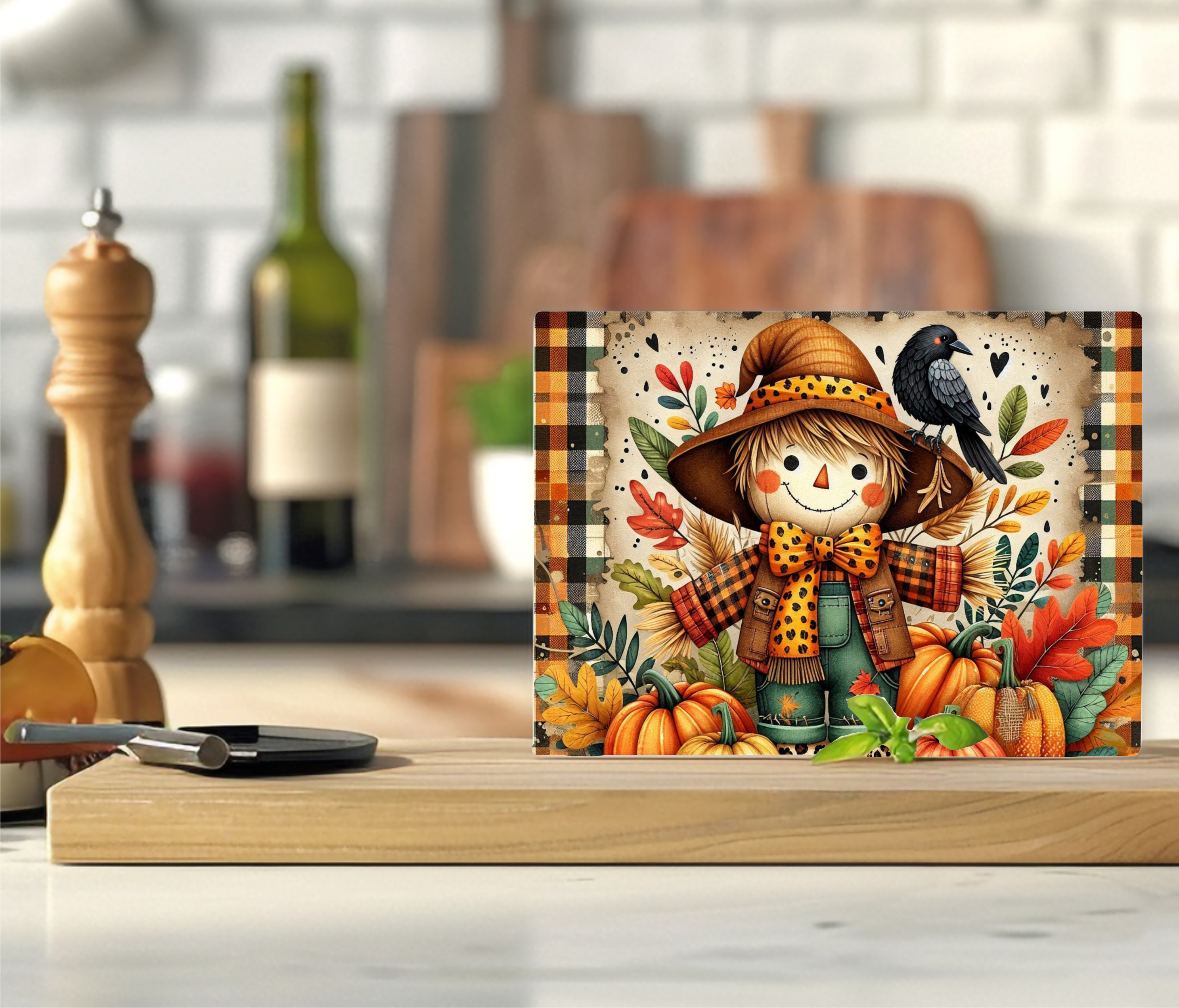 Scarecrow - Cutting Board - Sublimation Transfer