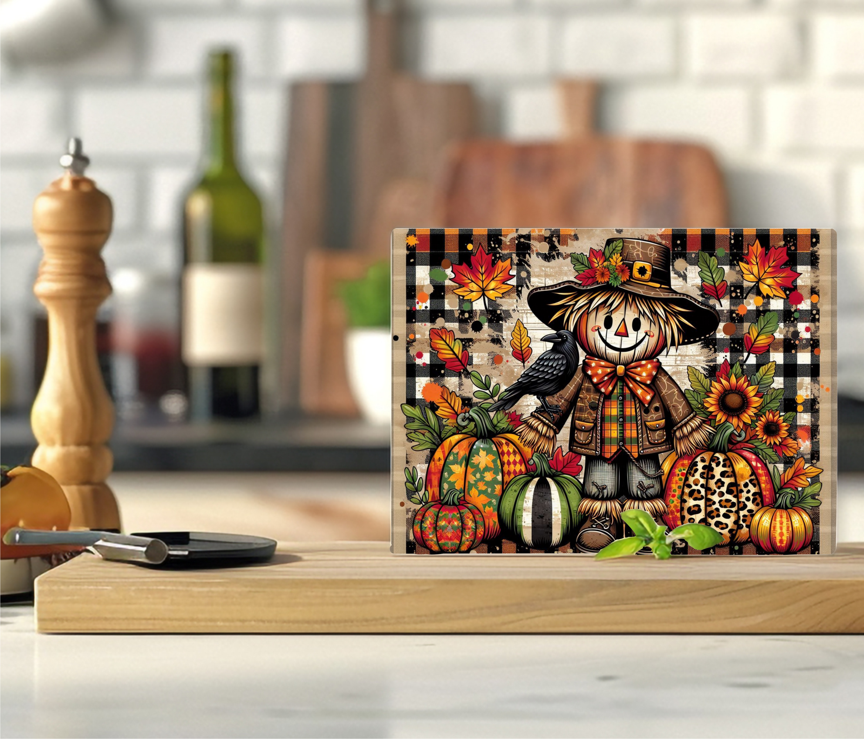 Scarecrow - Cutting Board - Sublimation Transfer
