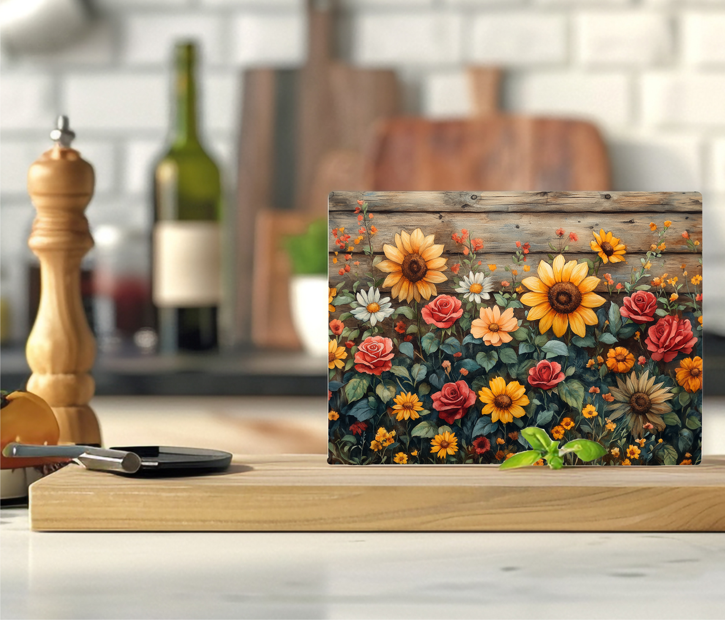 Floral - Cutting Board - Sublimation Transfer