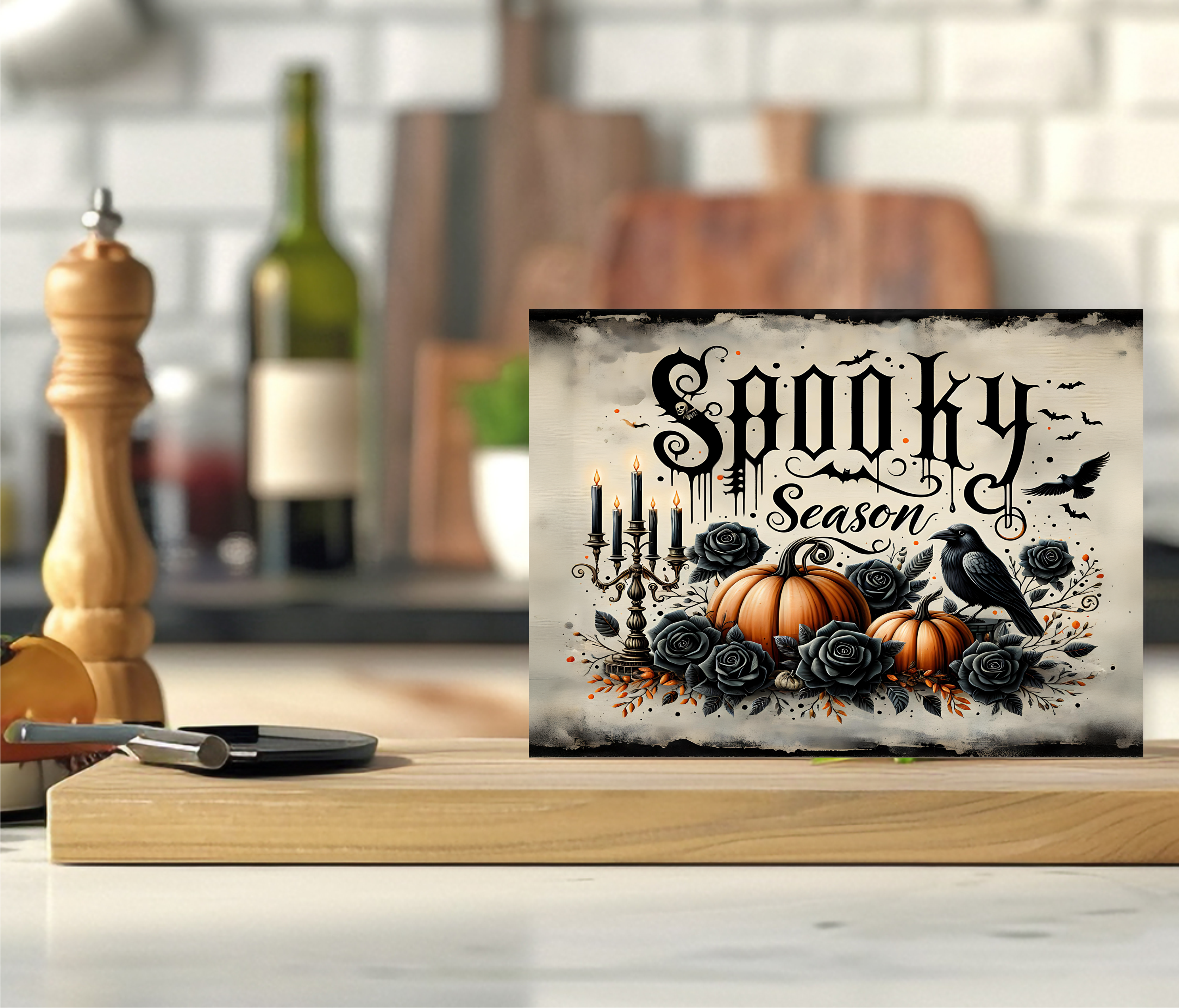 Spooky Season - Cutting Board - Sublimation Transfer