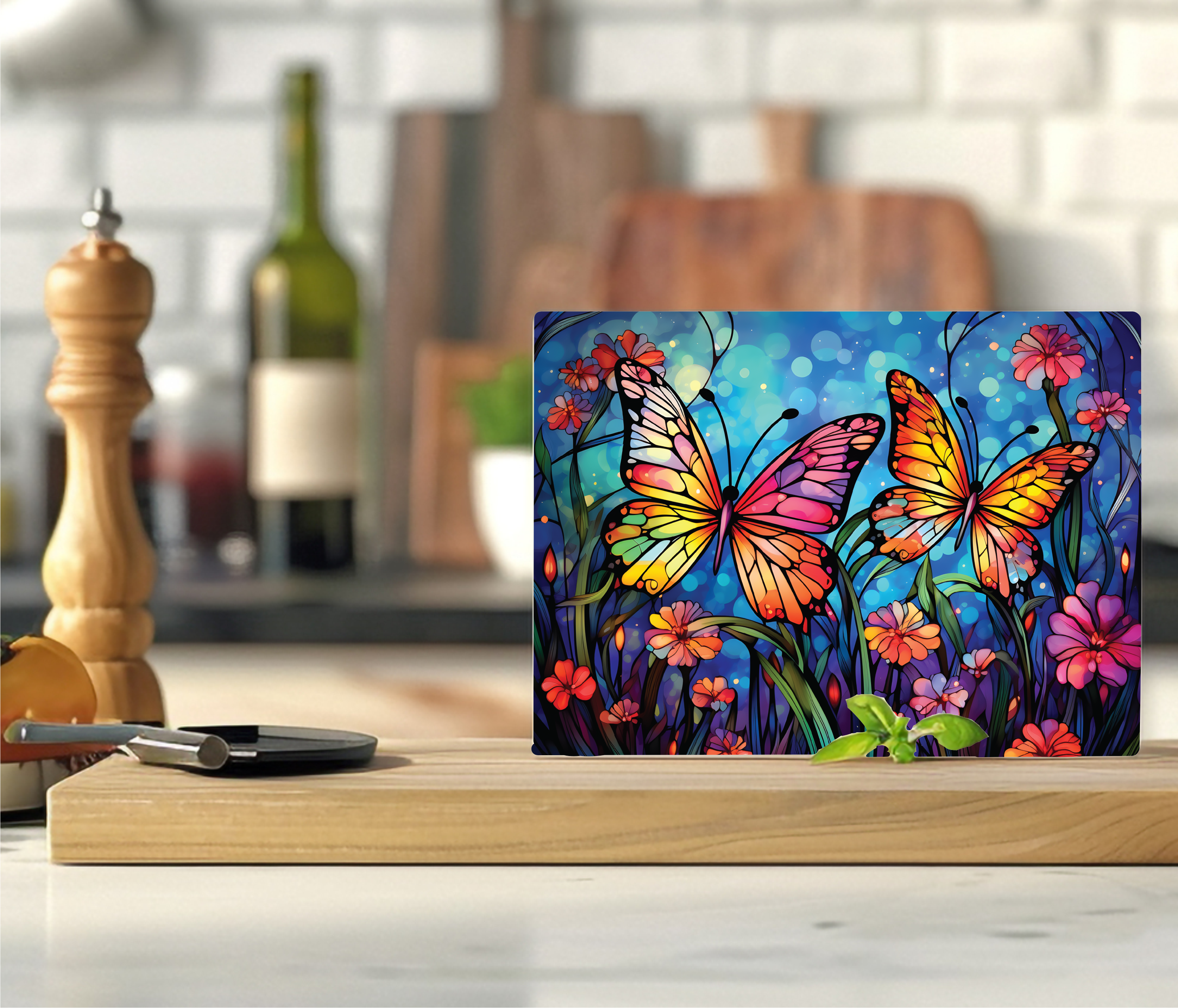 Butterflies - Cutting Board - Sublimation Transfer
