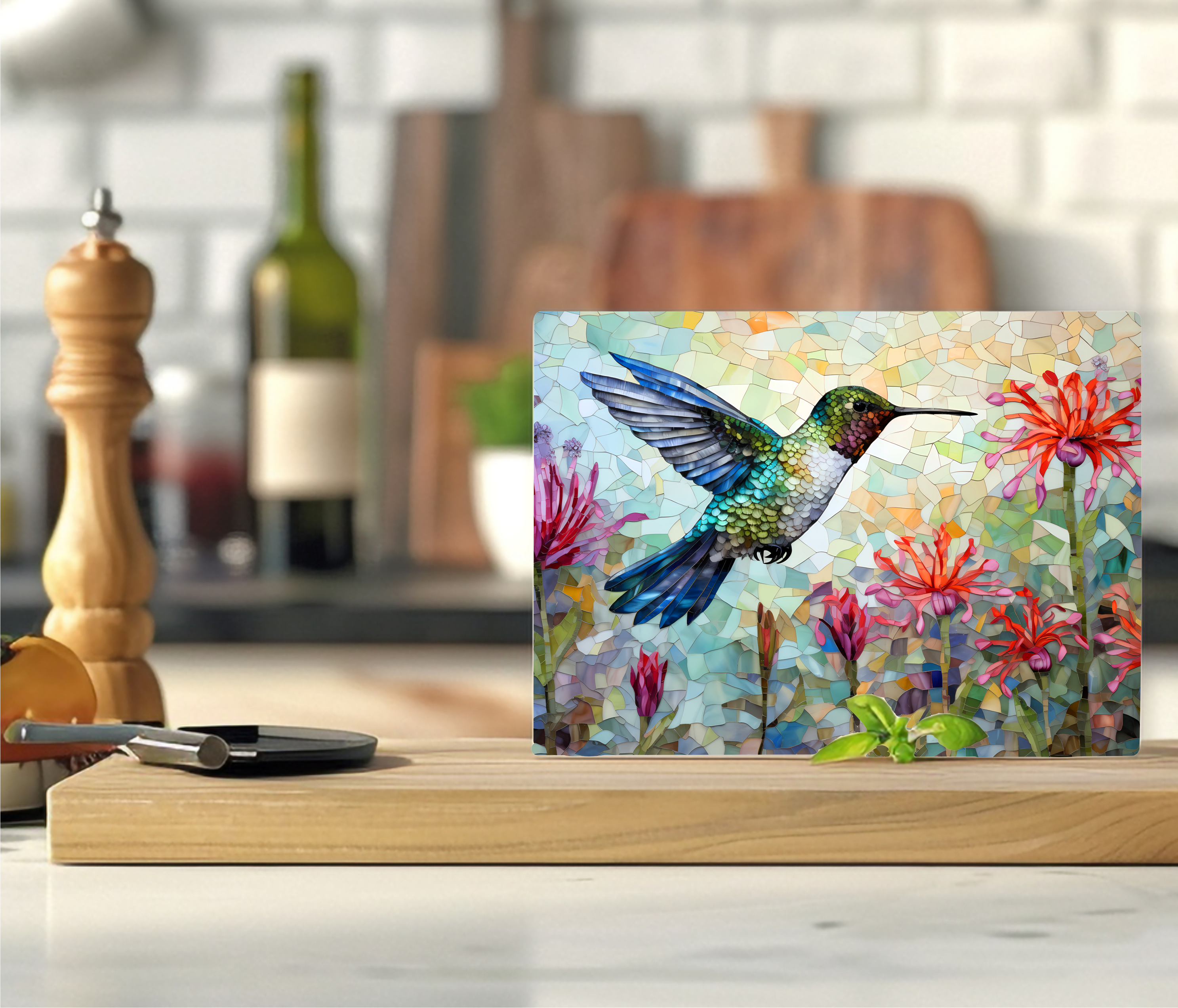 Hummingbird - Cutting Board - Sublimation Transfer