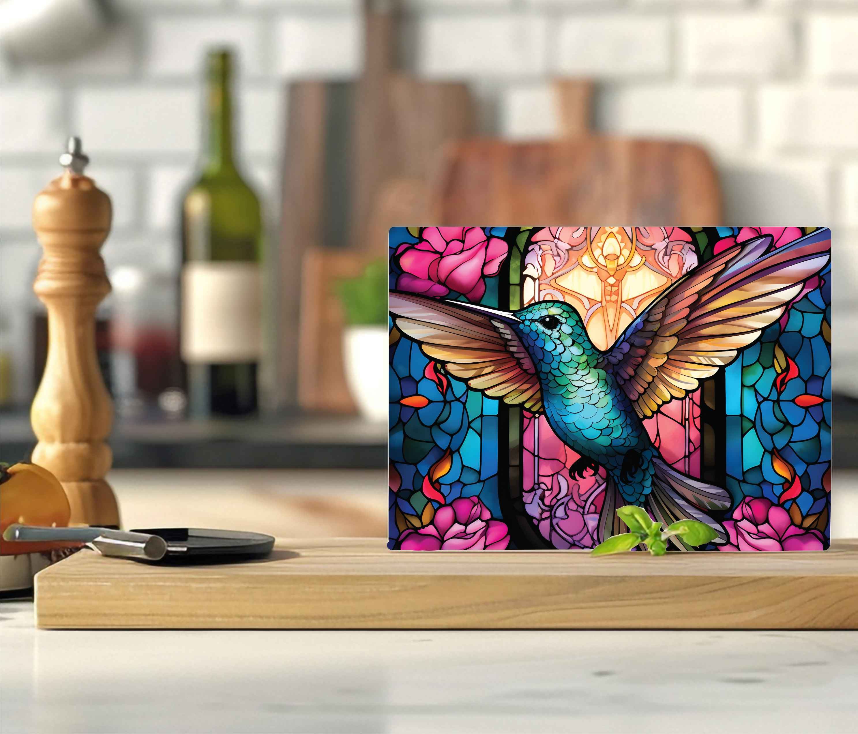 Hummingbird - Cutting Board - Sublimation Transfer