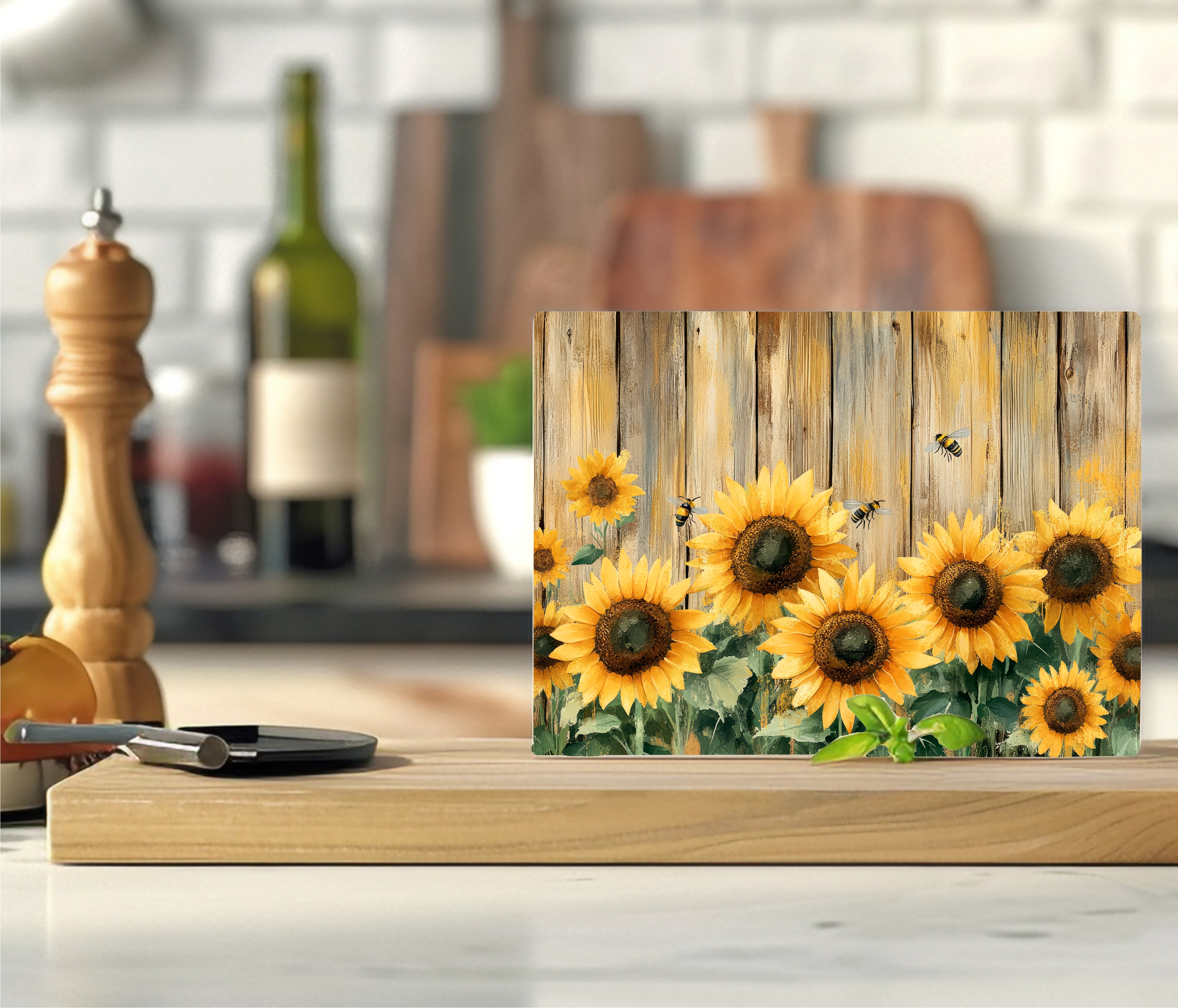 Sunflowers - Cutting Board - Sublimation Transfer