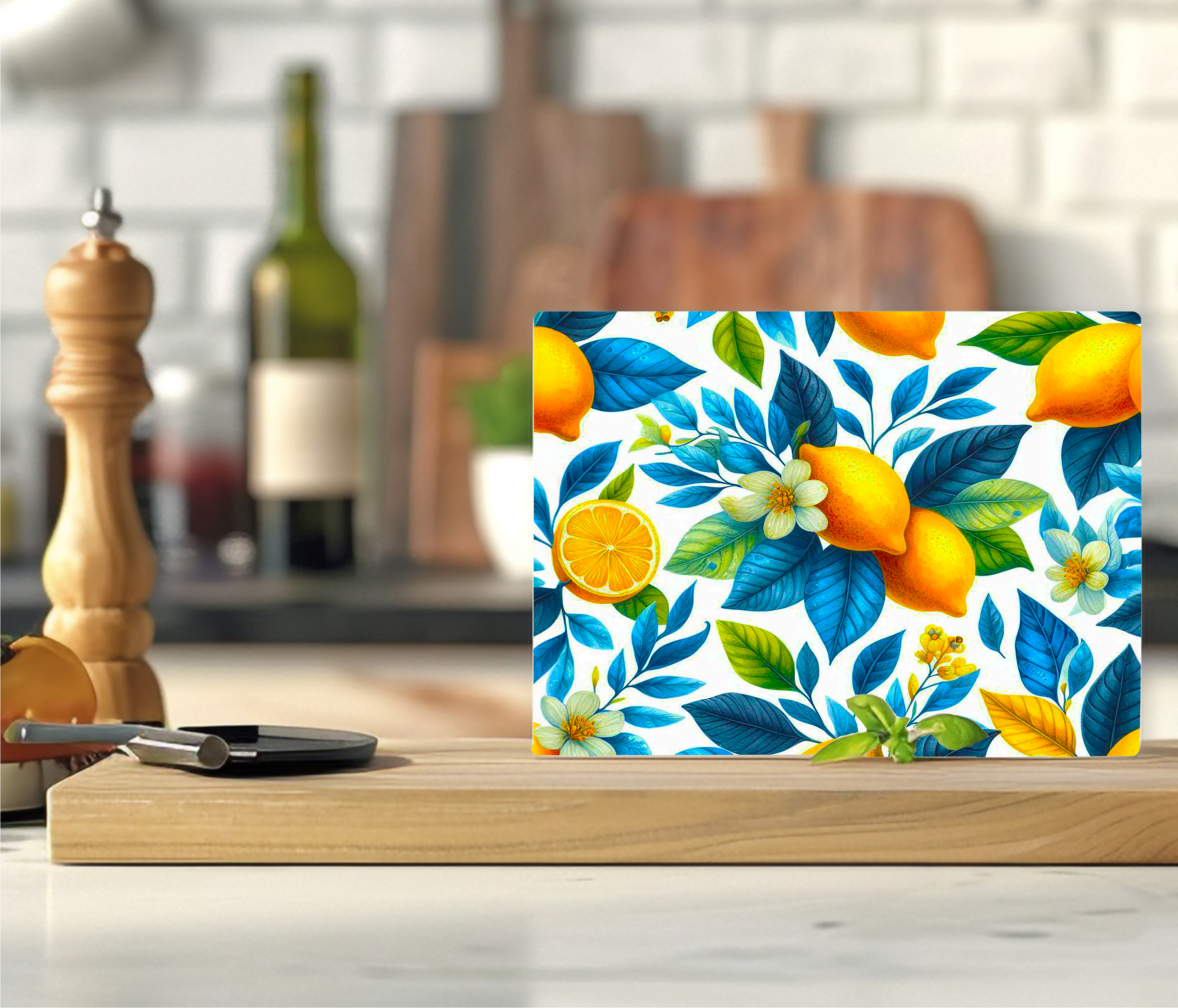 Lemons - Cutting Board - Sublimation Transfer