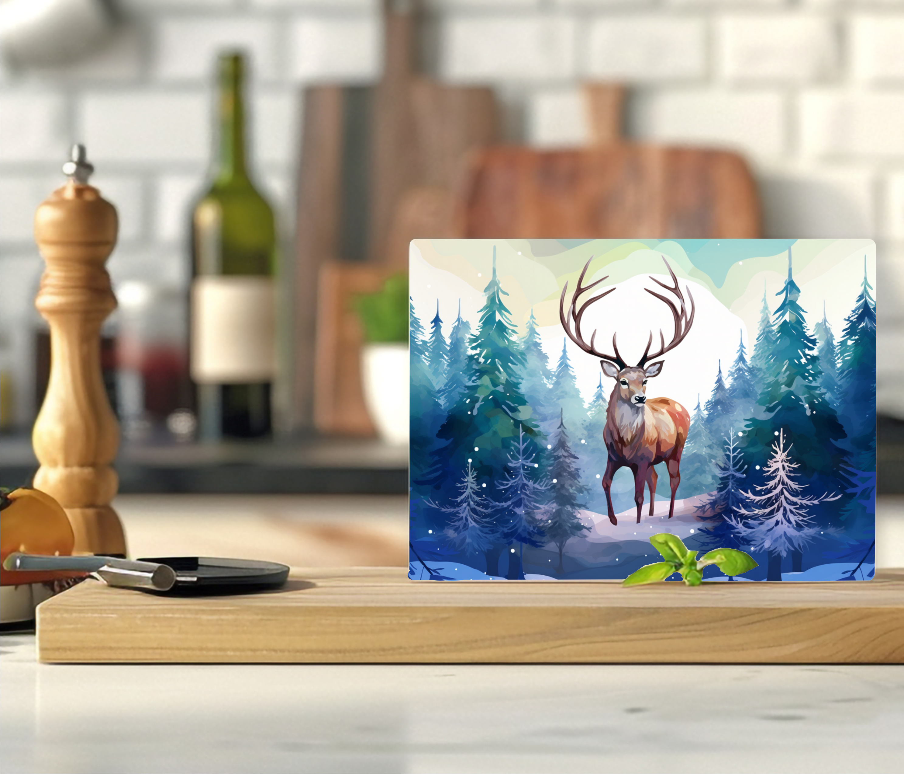 Deer  - Cutting Board - Sublimation Transfer