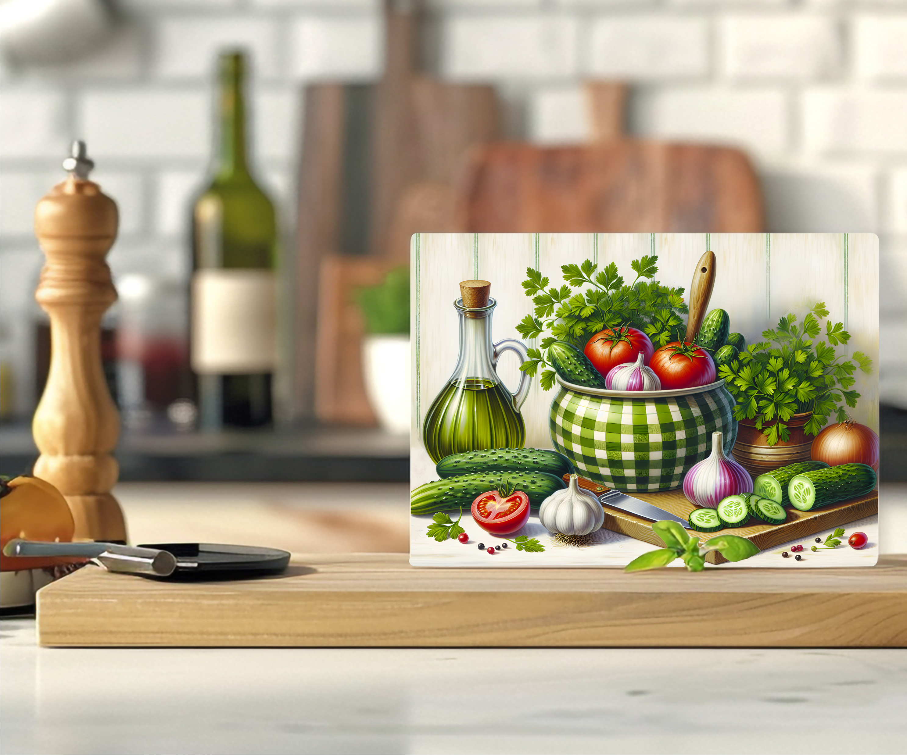 Veggies - Cutting Board - Sublimation Transfer