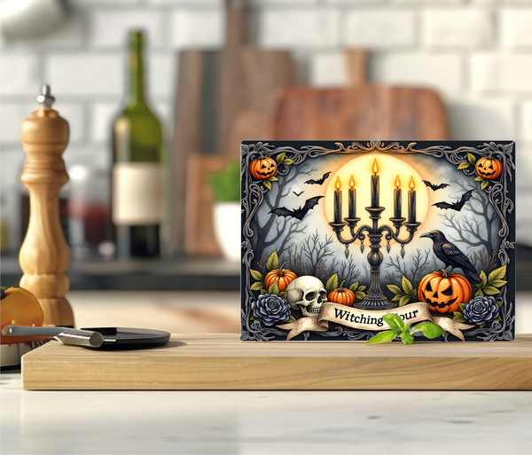 Witching Hour - Cutting Board - Sublimation Transfer