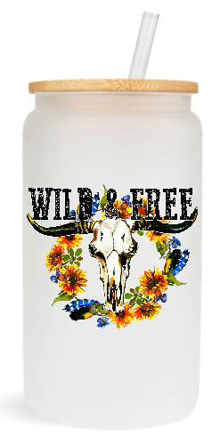 Wild & Free -  UV DTF Decals