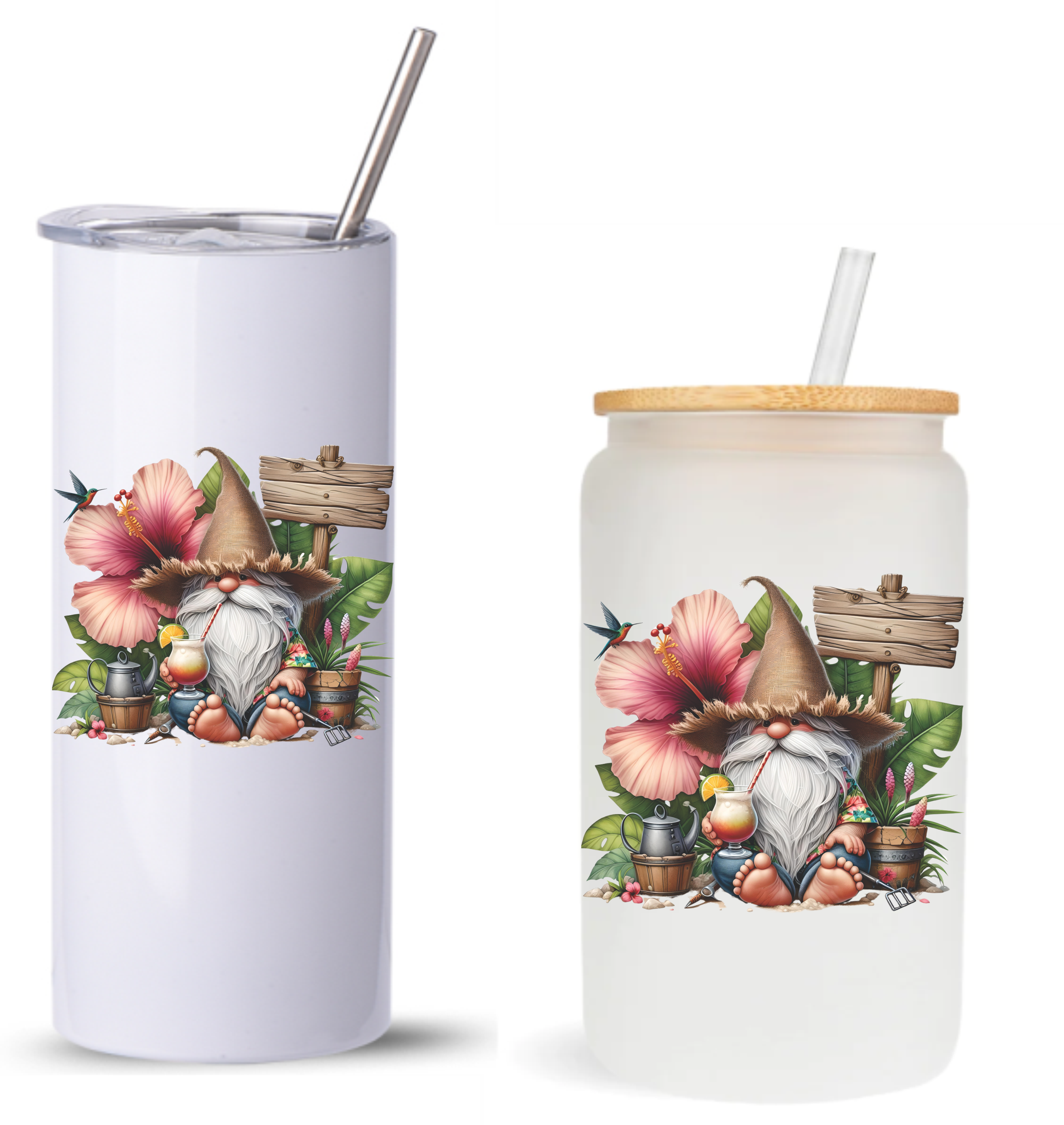 Spring Gnome -  UV DTF Decals