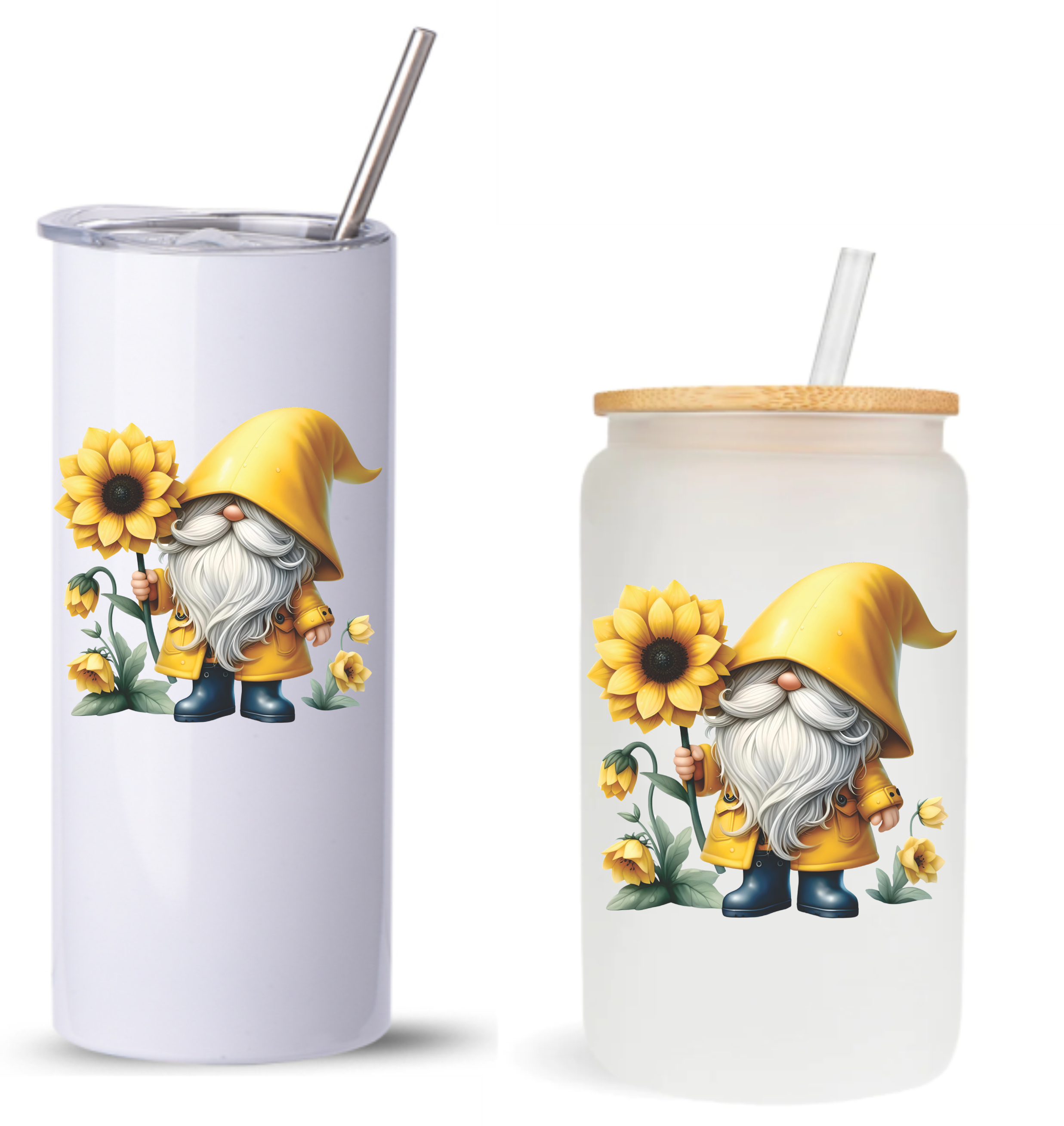 Spring Gnome -  UV DTF Decals