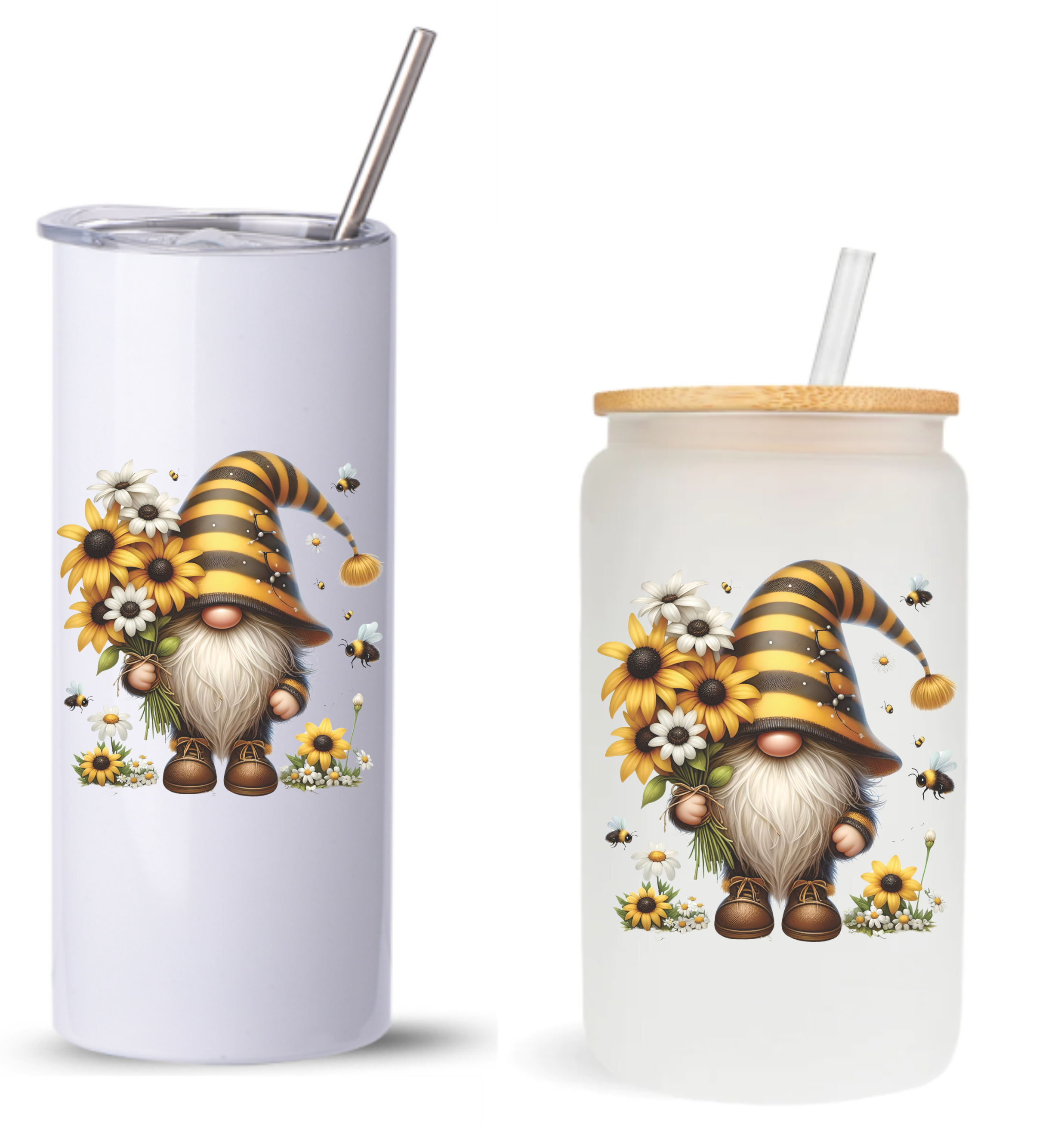 Spring Gnome -  UV DTF Decals