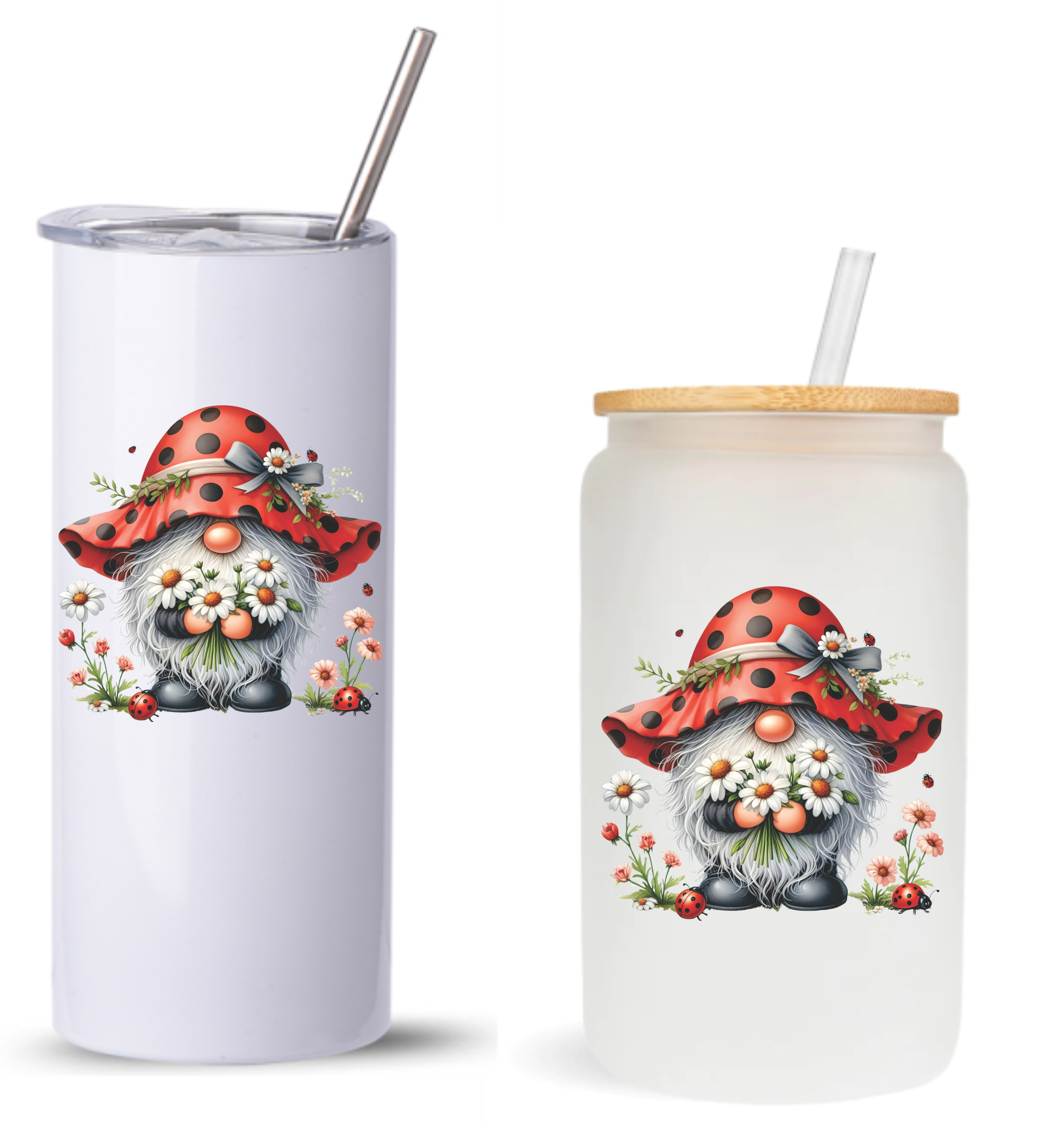 Spring Gnome -  UV DTF Decals