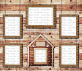 Doghouse - Add Your Own Photos - Sublimation Tumbler Wrap