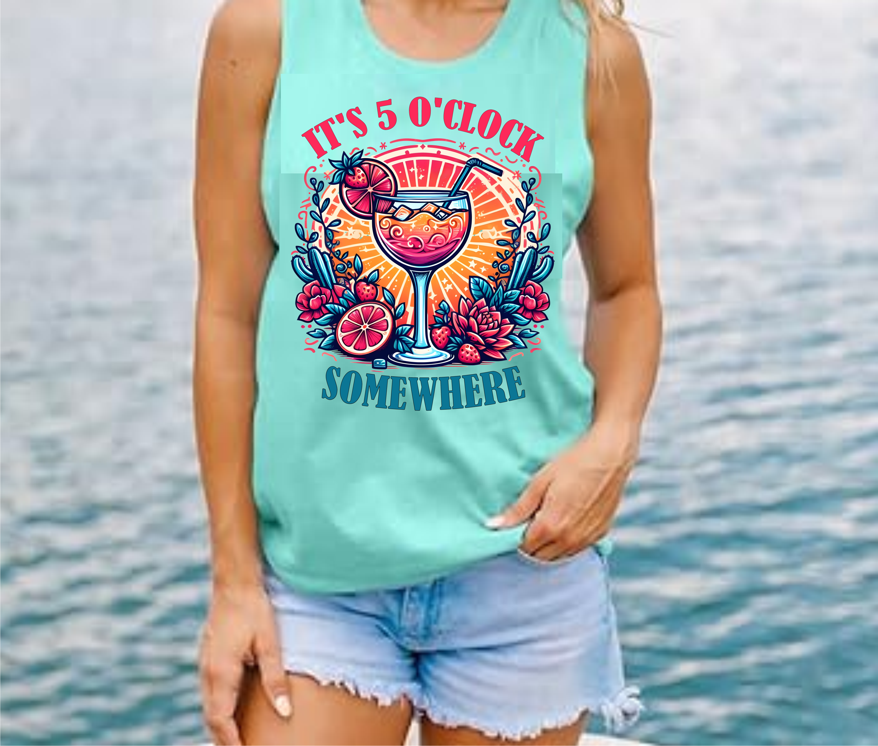 It's 5 o'clock Somewhere - DTF Transfer