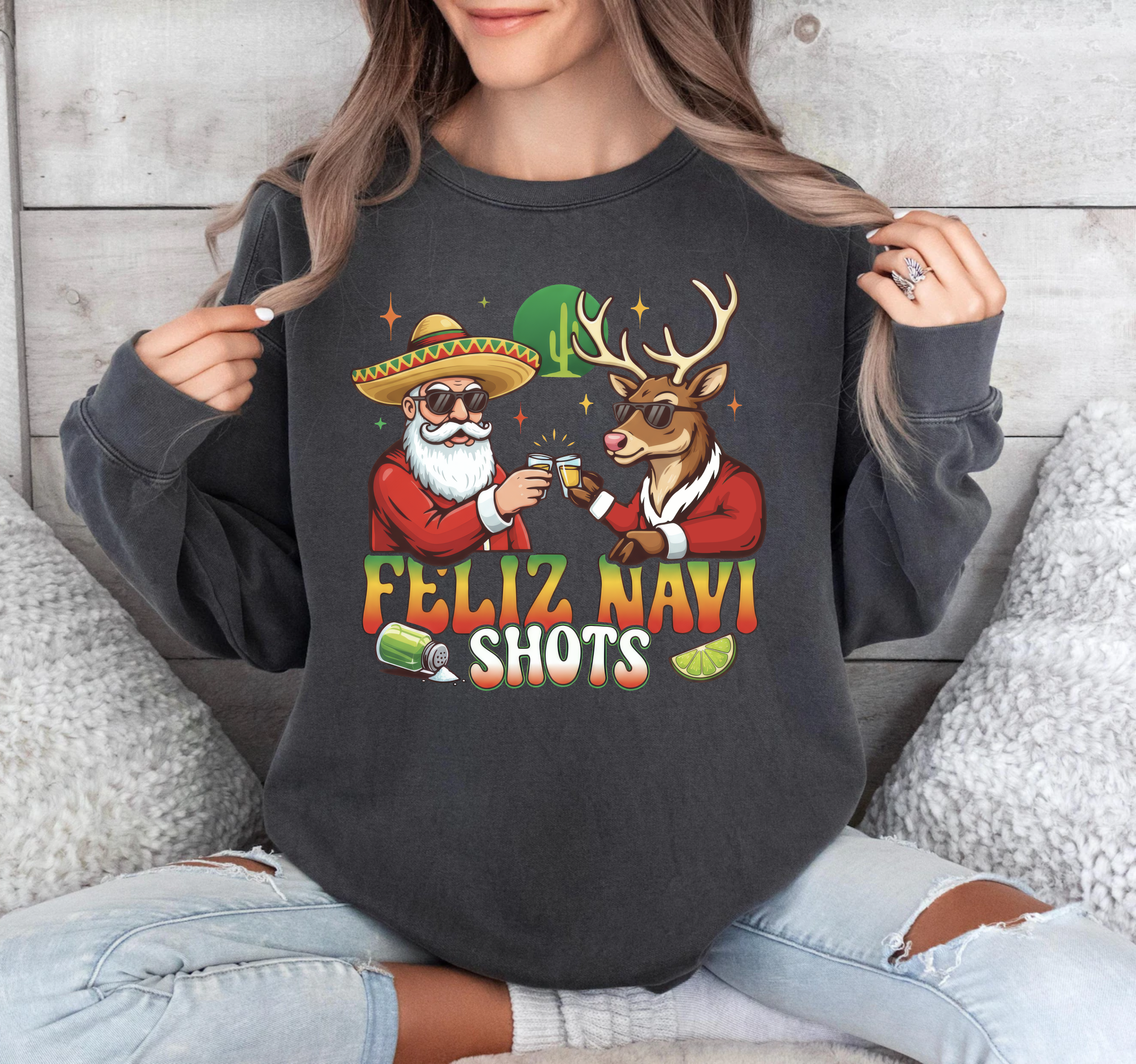 Feliz Navi Shots - DTF Transfer