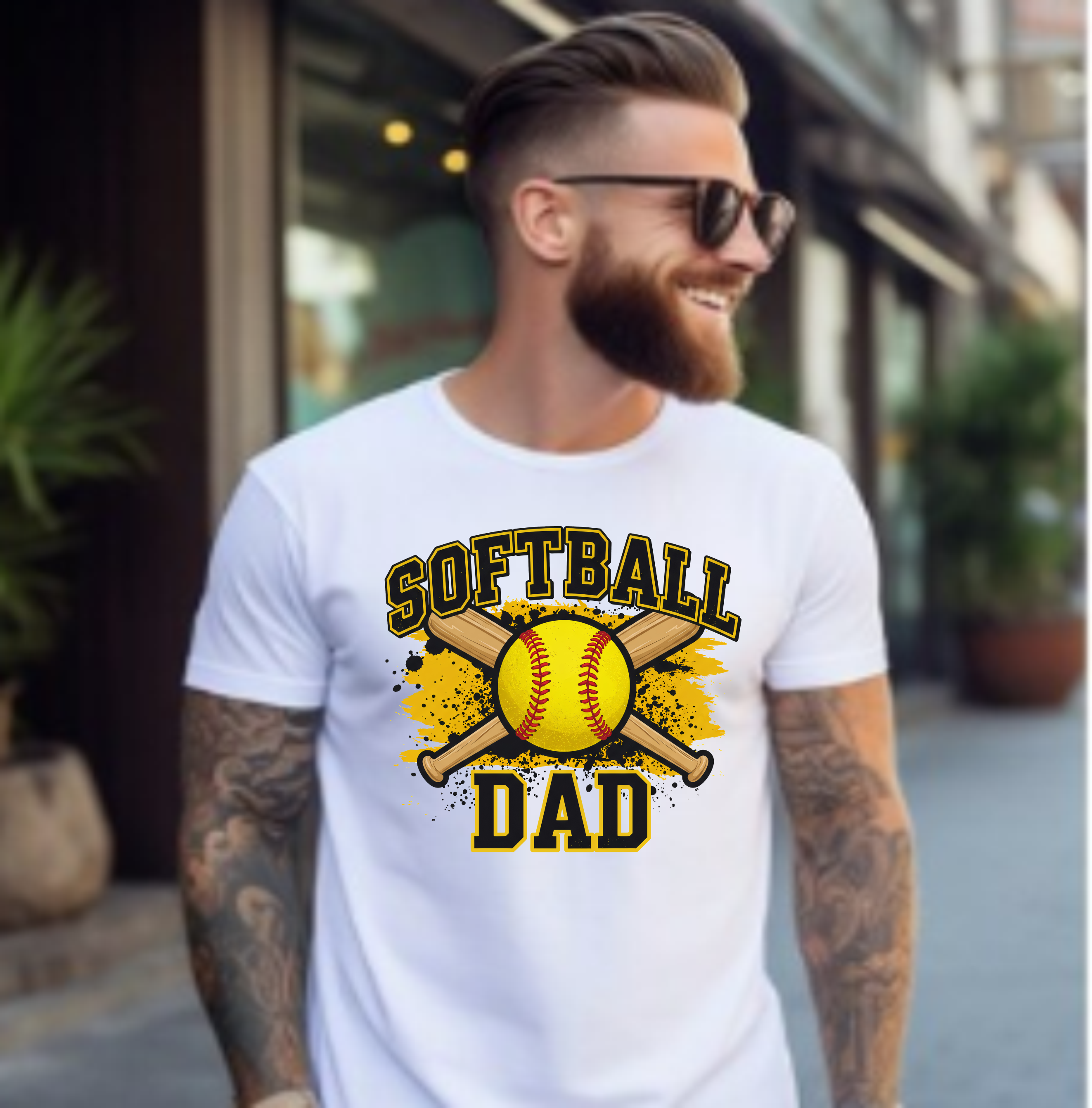 Softball Dad - DTF Transfer