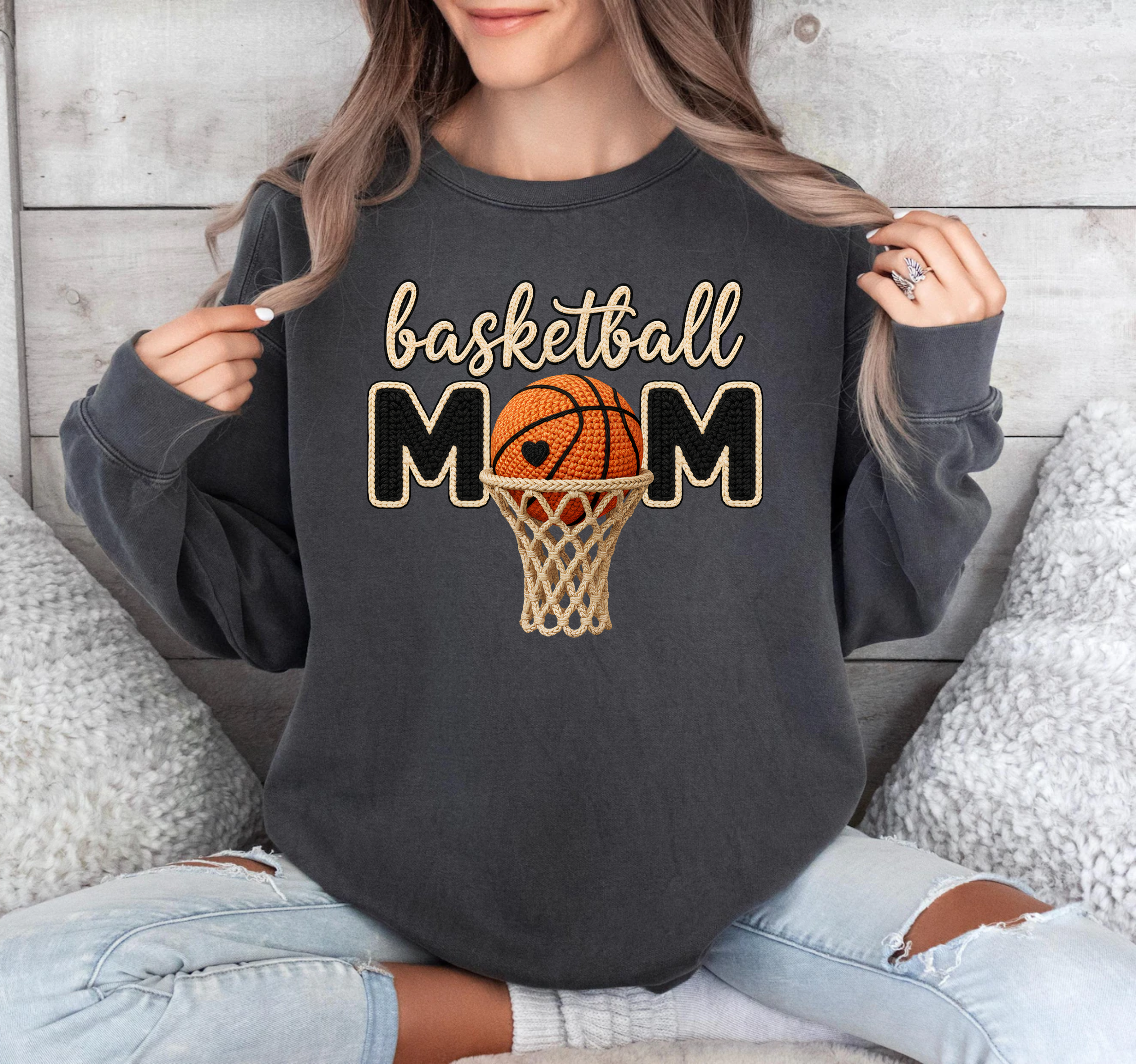 Yarn Basketball Mom - DTF Transfer