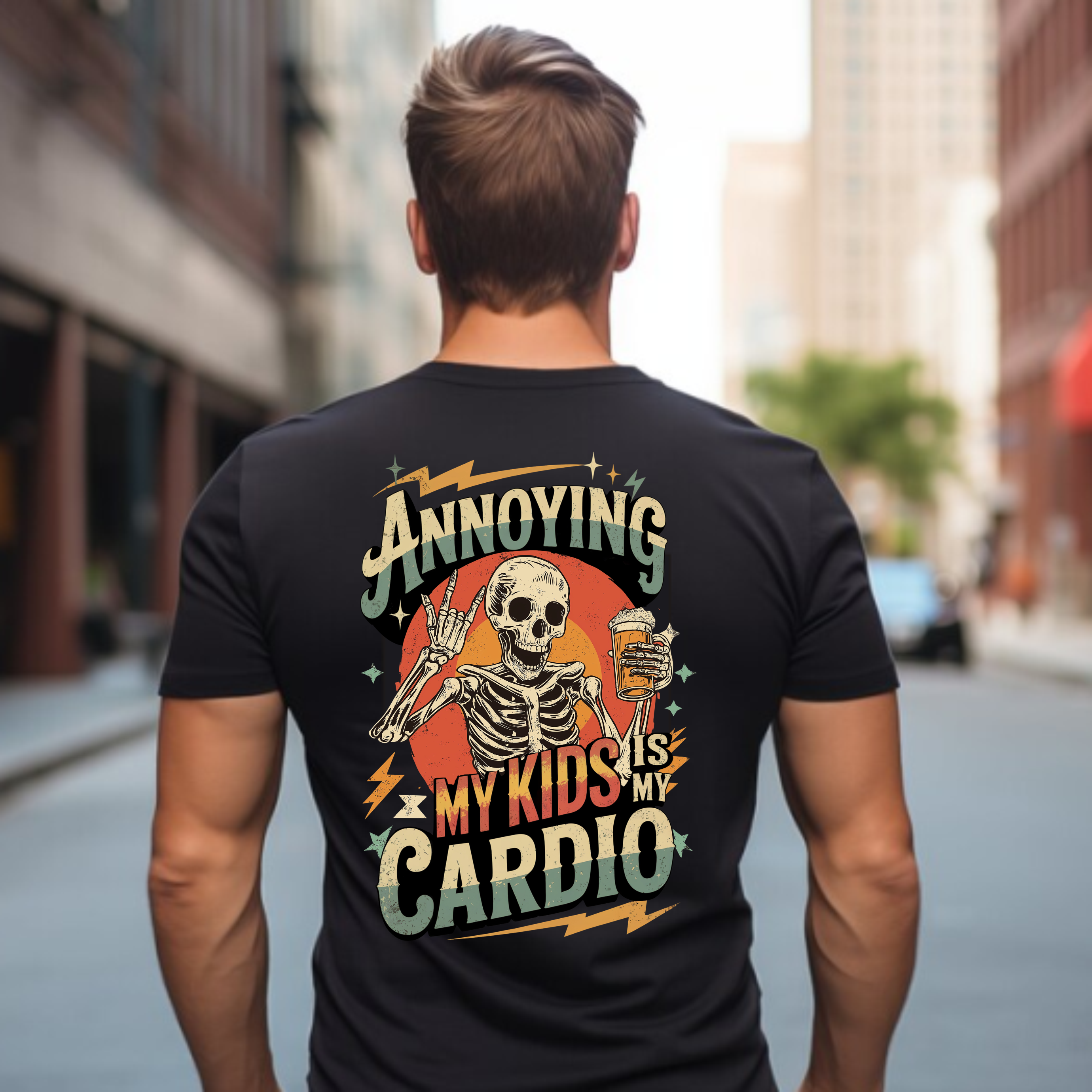 Annoying My Kids Is My Cardio - DTF Transfer