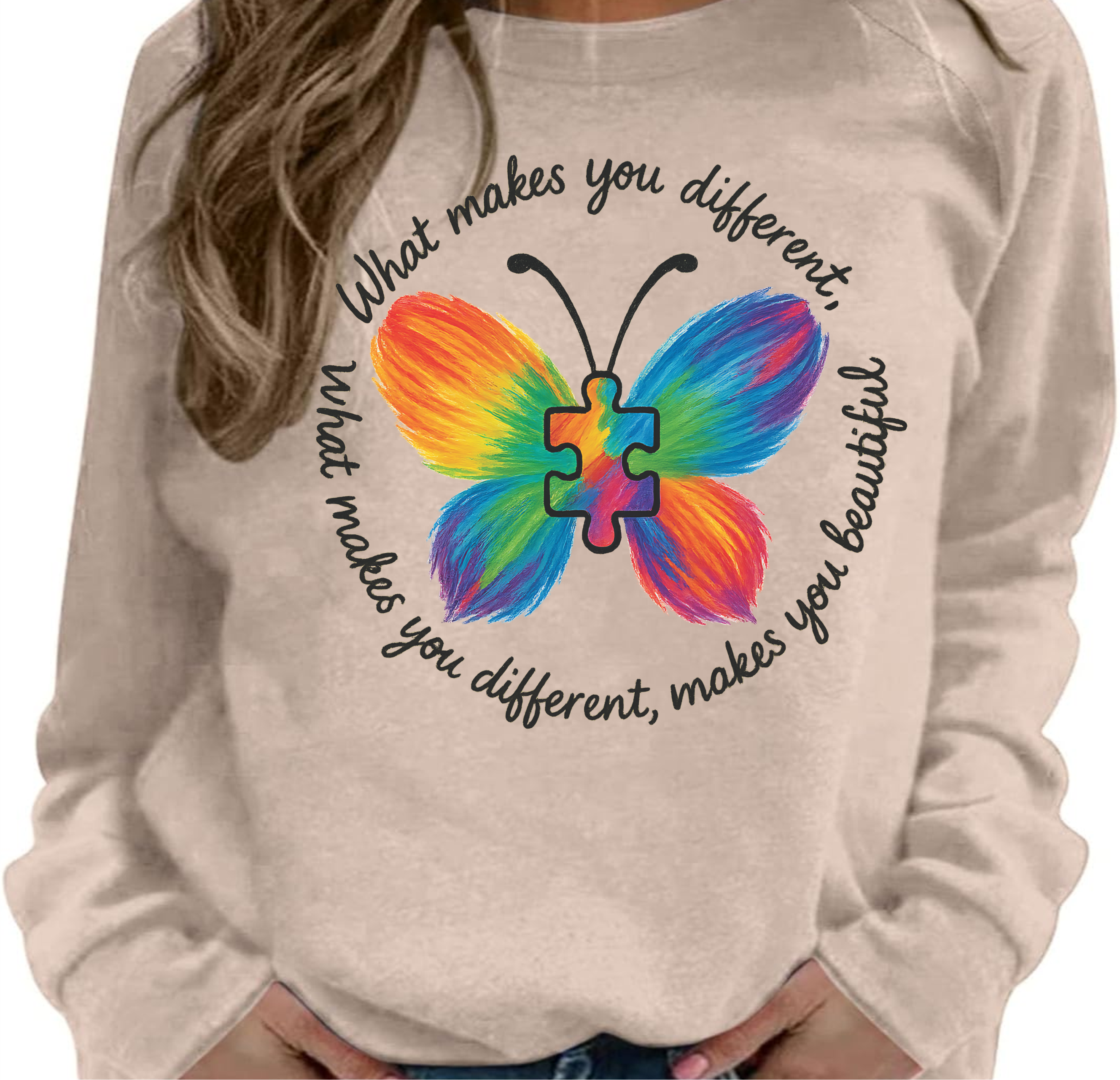 What Makes You Different, Makes You Beautiful - DTF Transfer