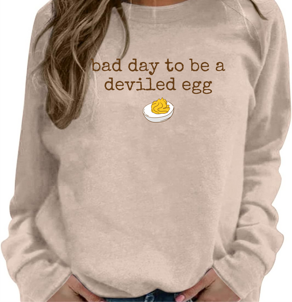 Bad Day To Be A Deviled Egg - DTF Transfer
