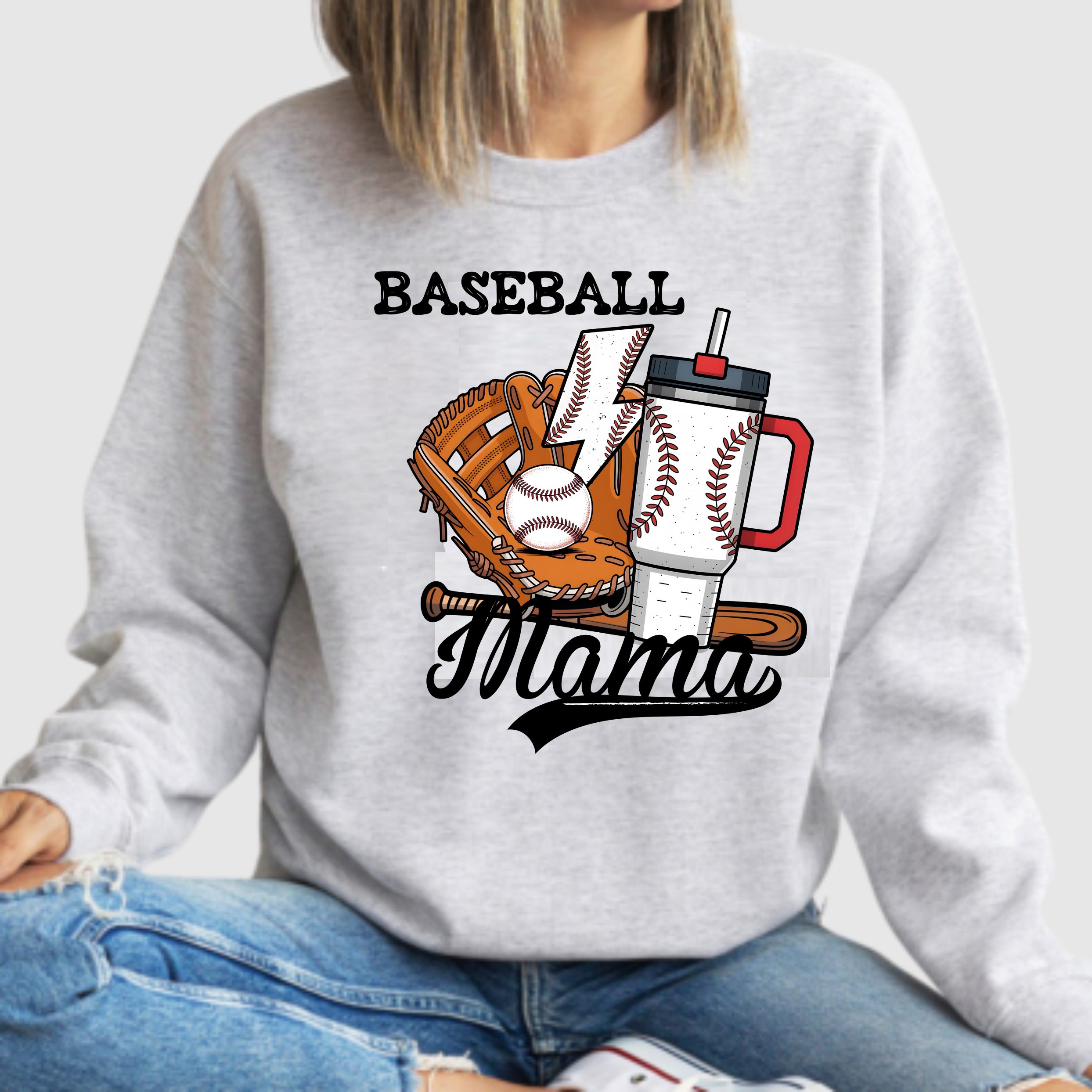 Baseball Mama - DTF Transfer