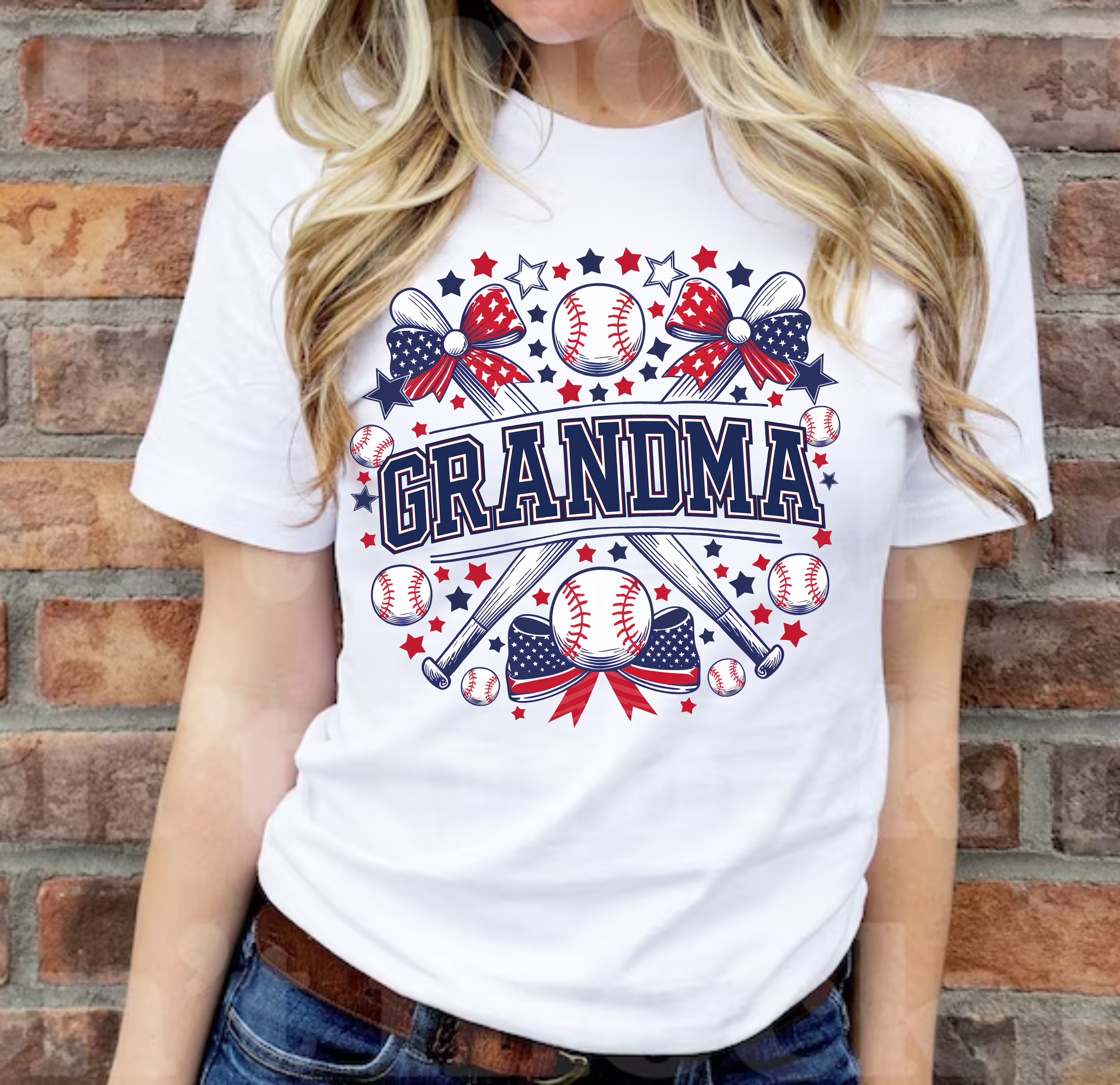Baseball Grandma - DTF Transfer