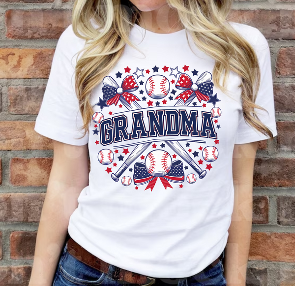 Baseball Grandma - DTF Transfer
