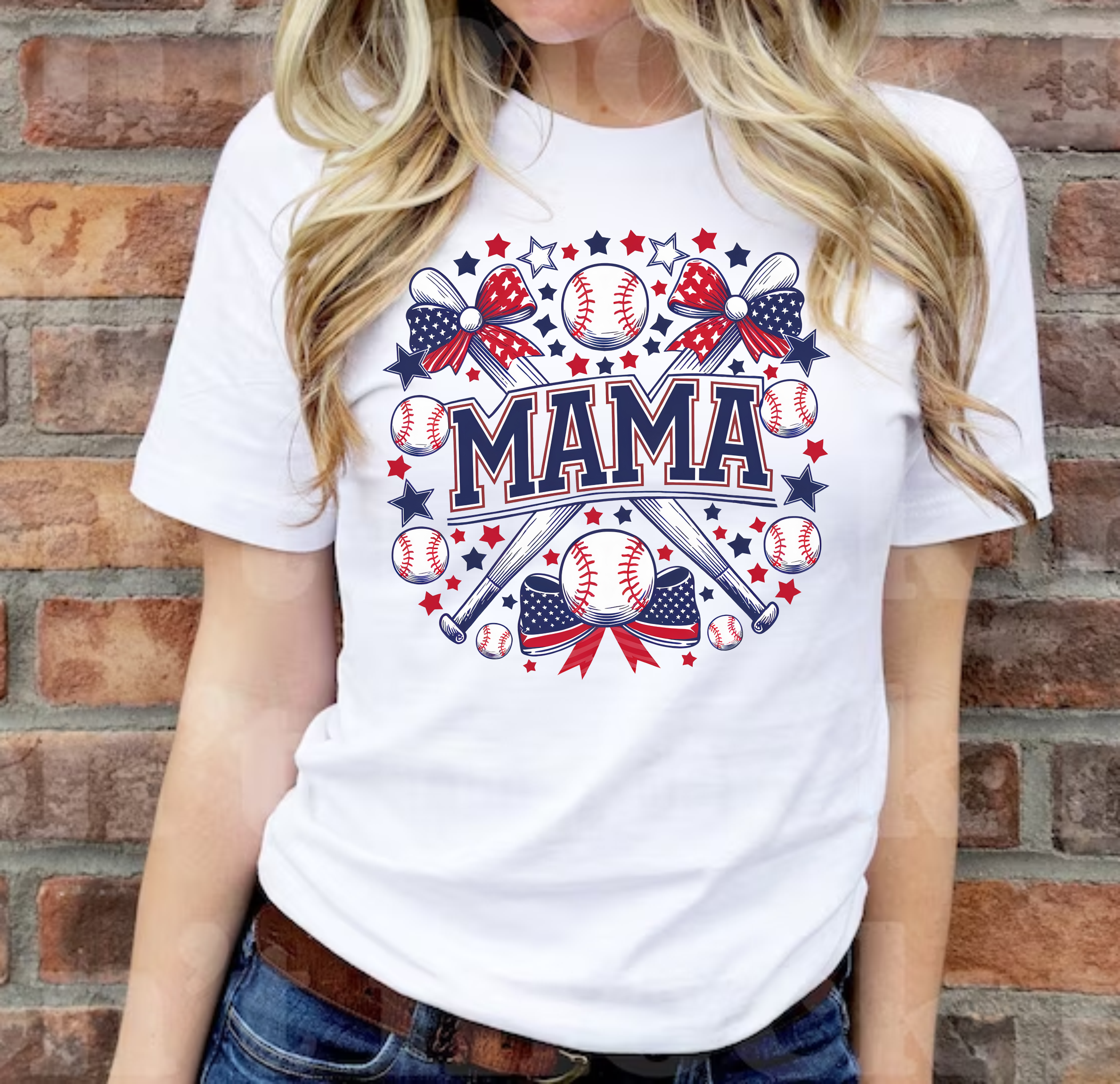 Baseball Mama - DTF Transfer