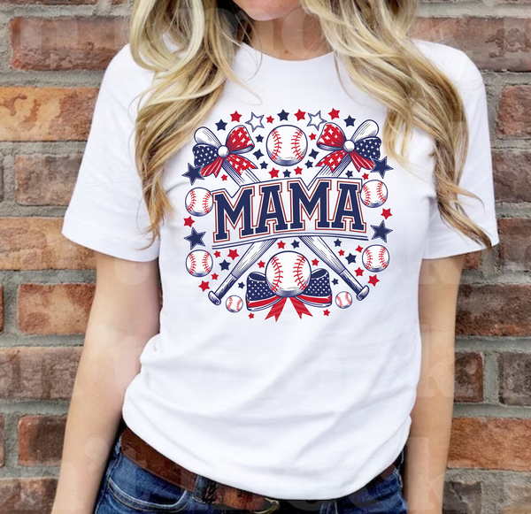 Baseball Mama - DTF Transfer