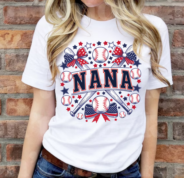 Baseball Nana - DTF Transfer
