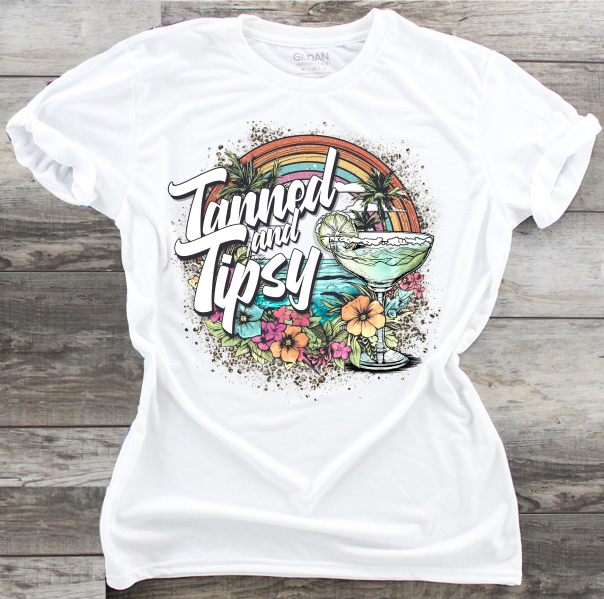 Tanned & Tipsy - DTF Transfer