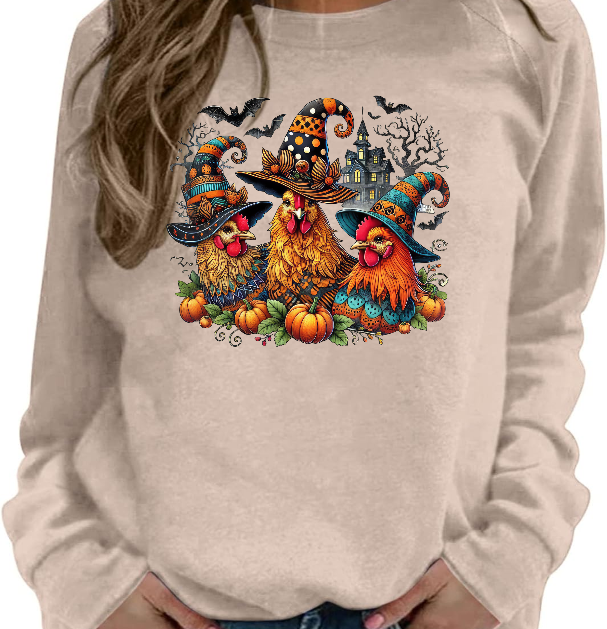 Boujee Halloween Chickens - DTF Transfer