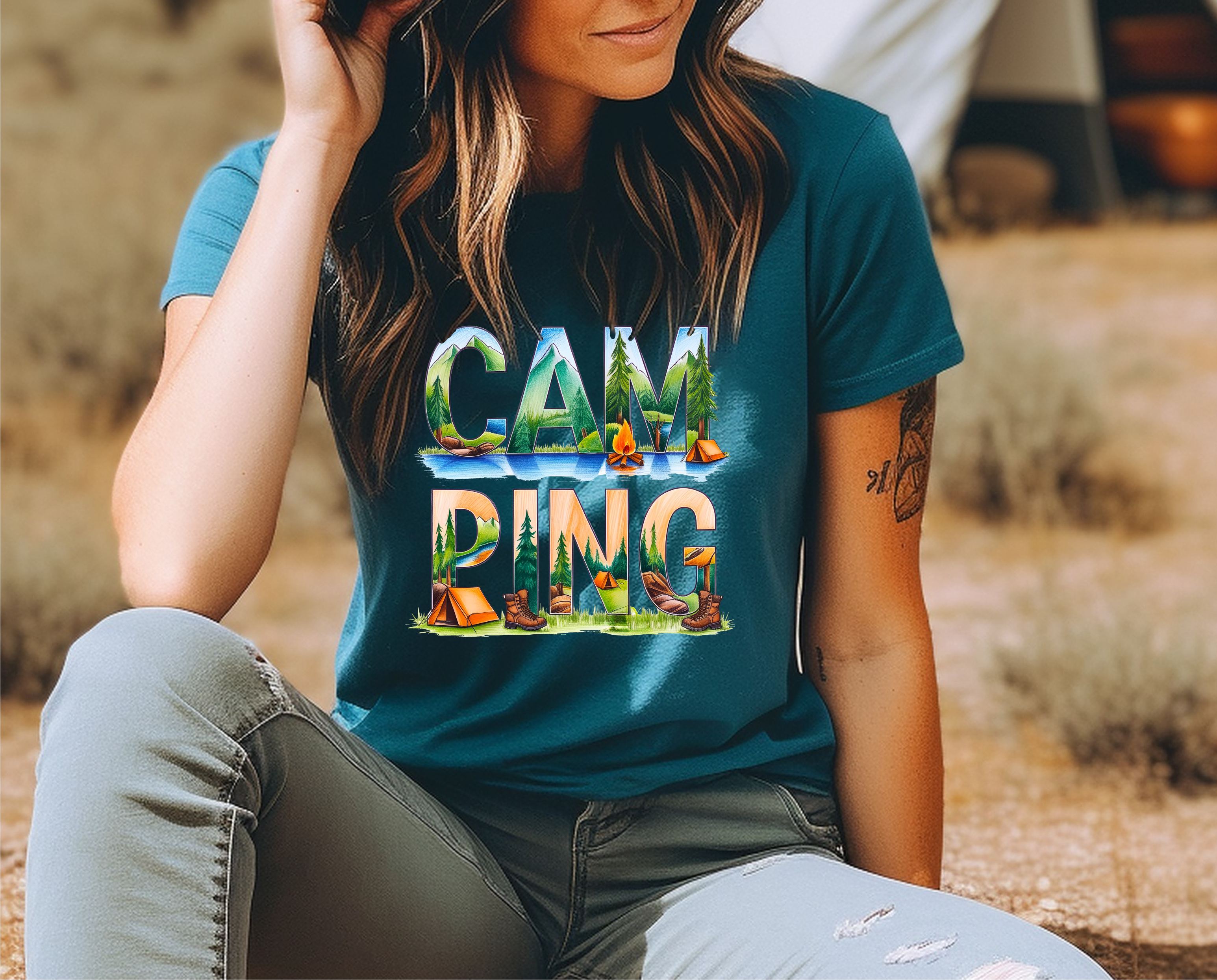 Camping - DTF Transfer