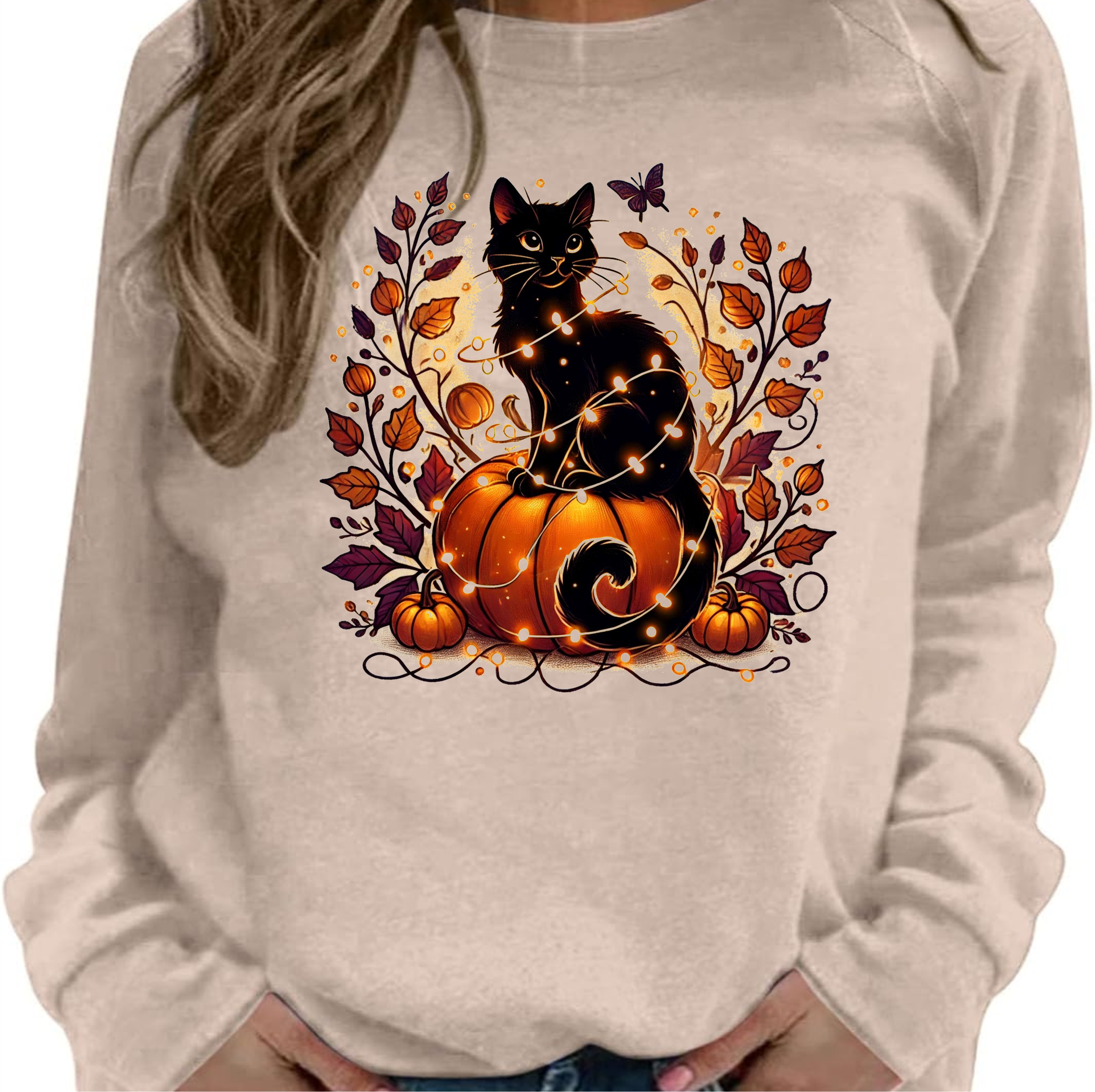 Halloween Black Cat - DTF Transfer