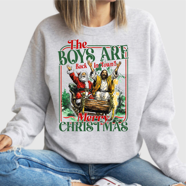 The Boys Are Back In Town - DTF Transfer