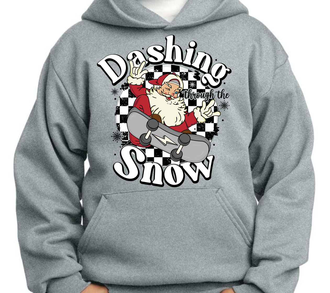 Dashing Through The Snow - DTF Transfer