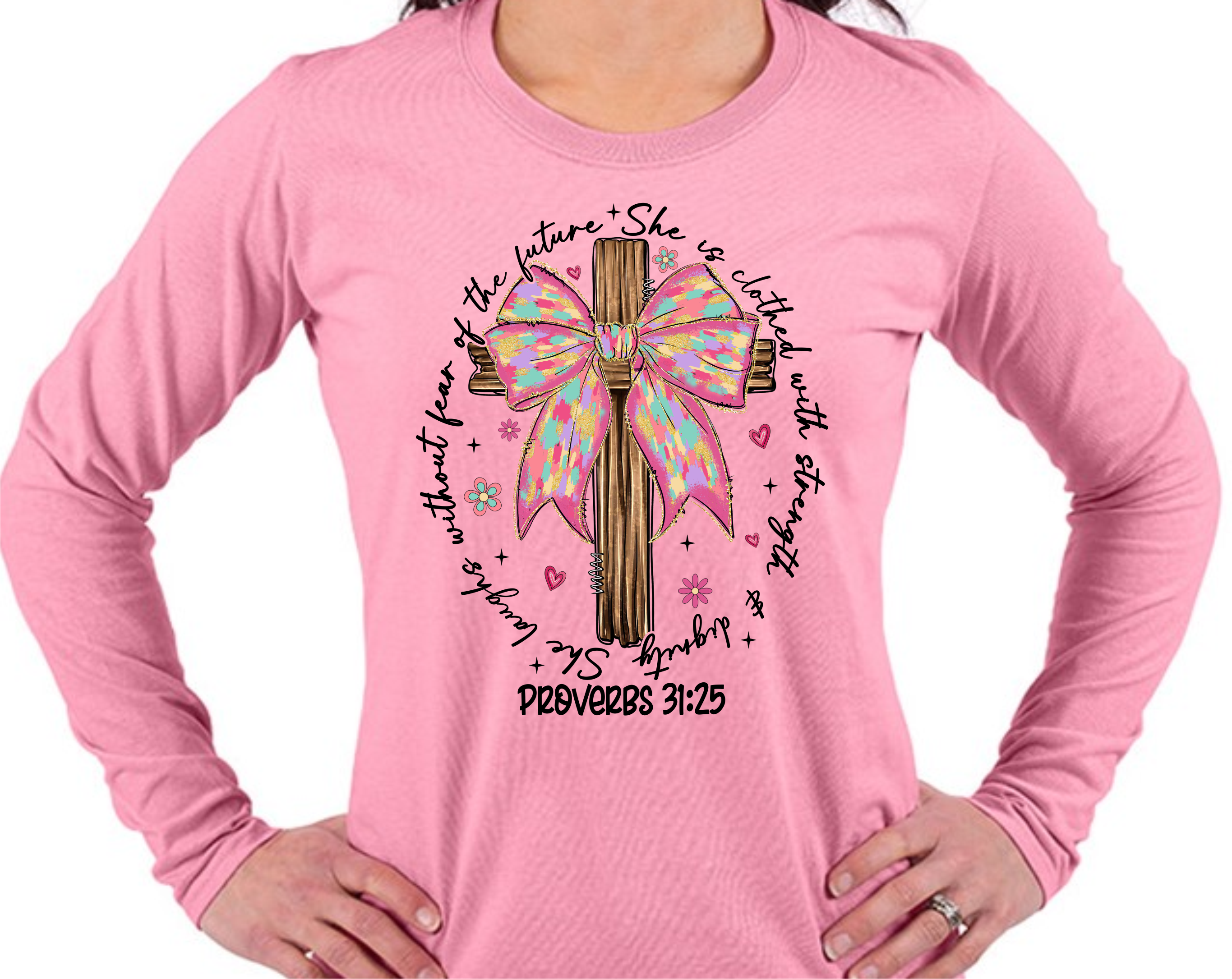 She Is Clothed, Proverbs - DTF Transfer