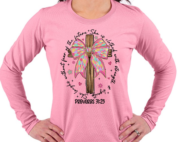 She Is Clothed, Proverbs - DTF Transfer