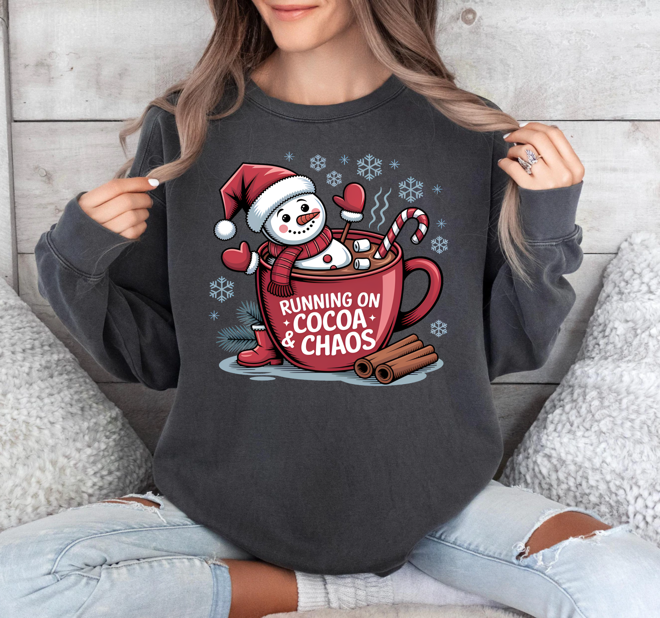 Running On Cocoa & Chaos - DTF Transfer