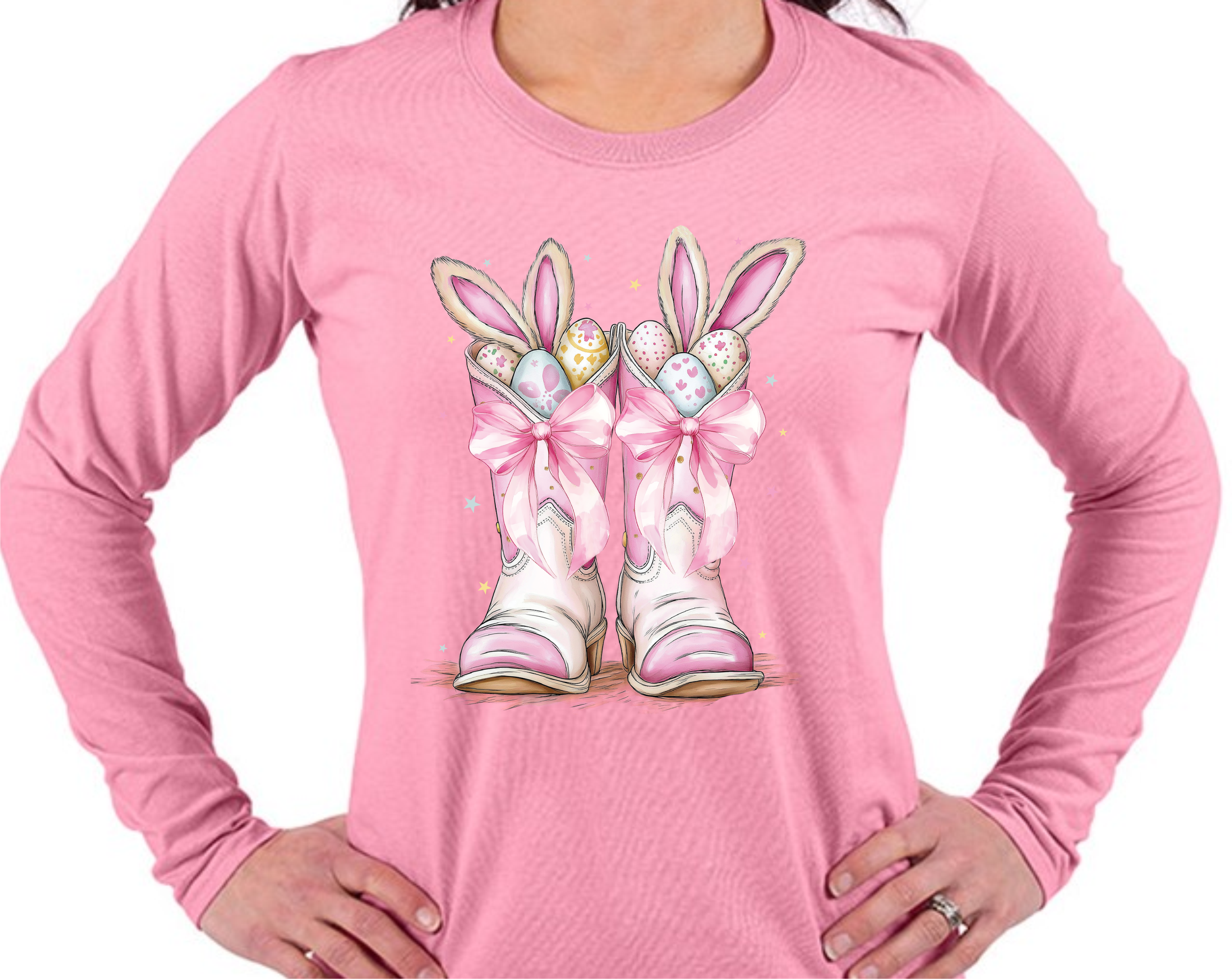 Easter Country Boots - DTF Transfer