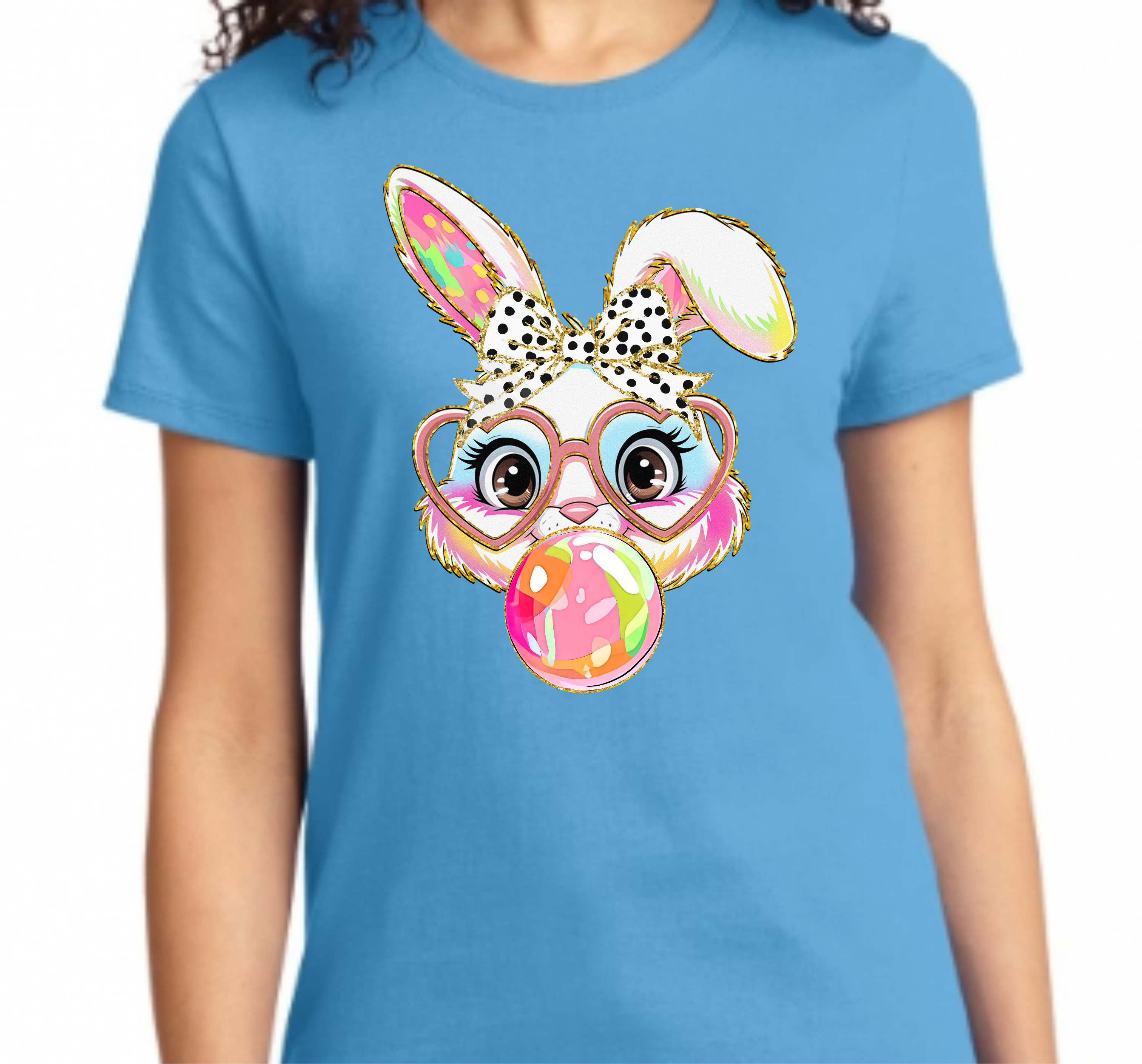 Easter Bunny Bubble - DTF Transfer