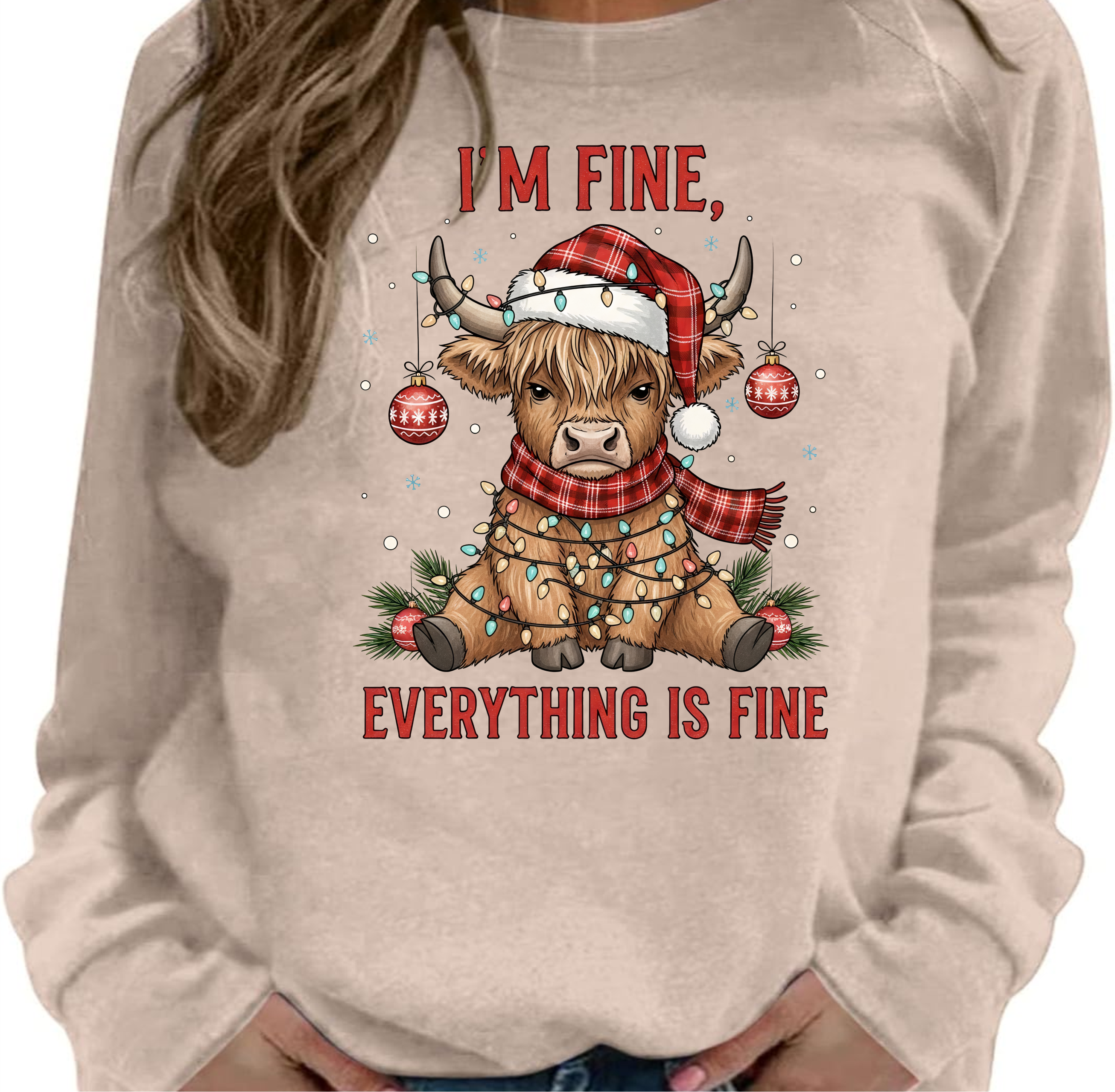 I'm Fine Everything's Fine - DTF Transfer