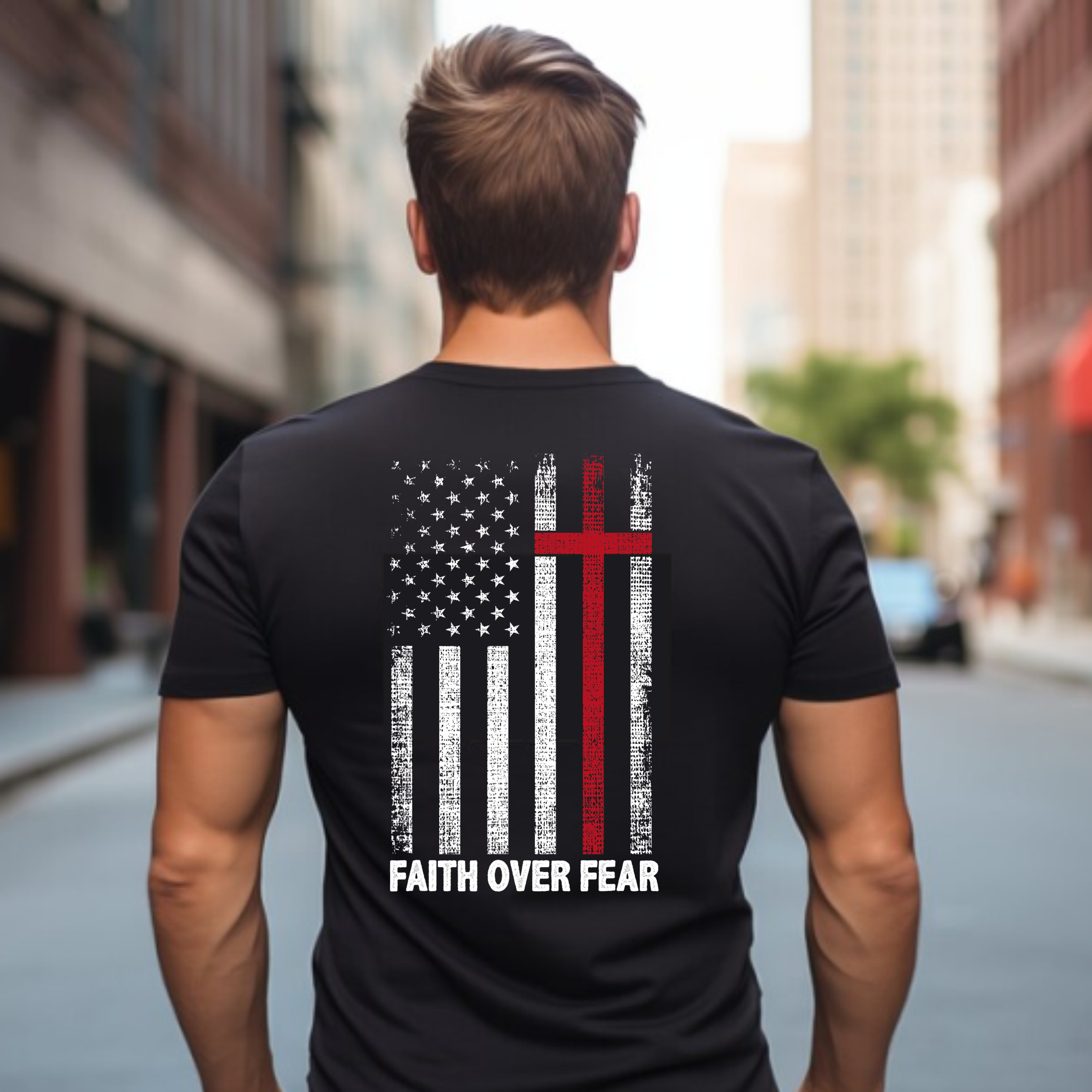 Faith Over Fear - DTF Transfer