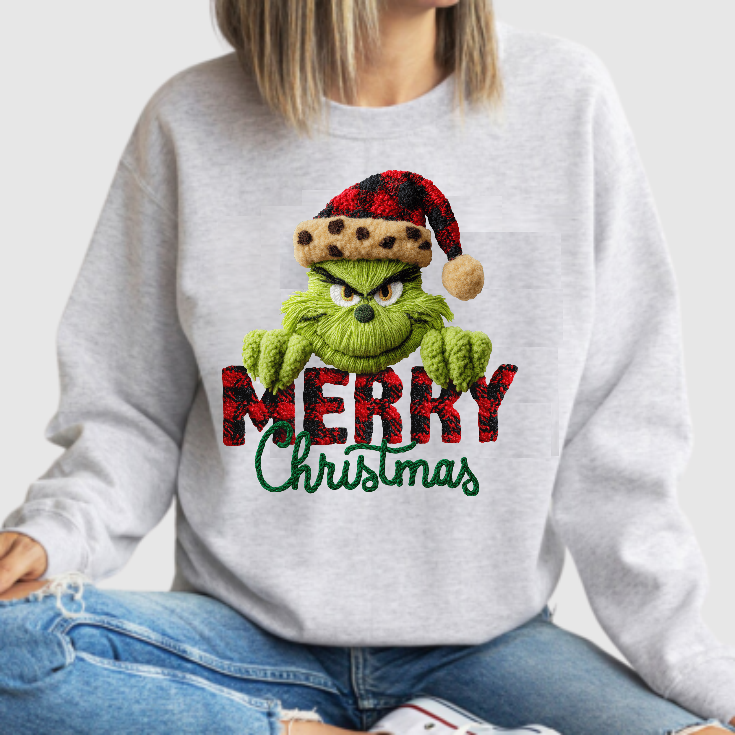 Faux Crochet Yarn - Character - DTF Transfer